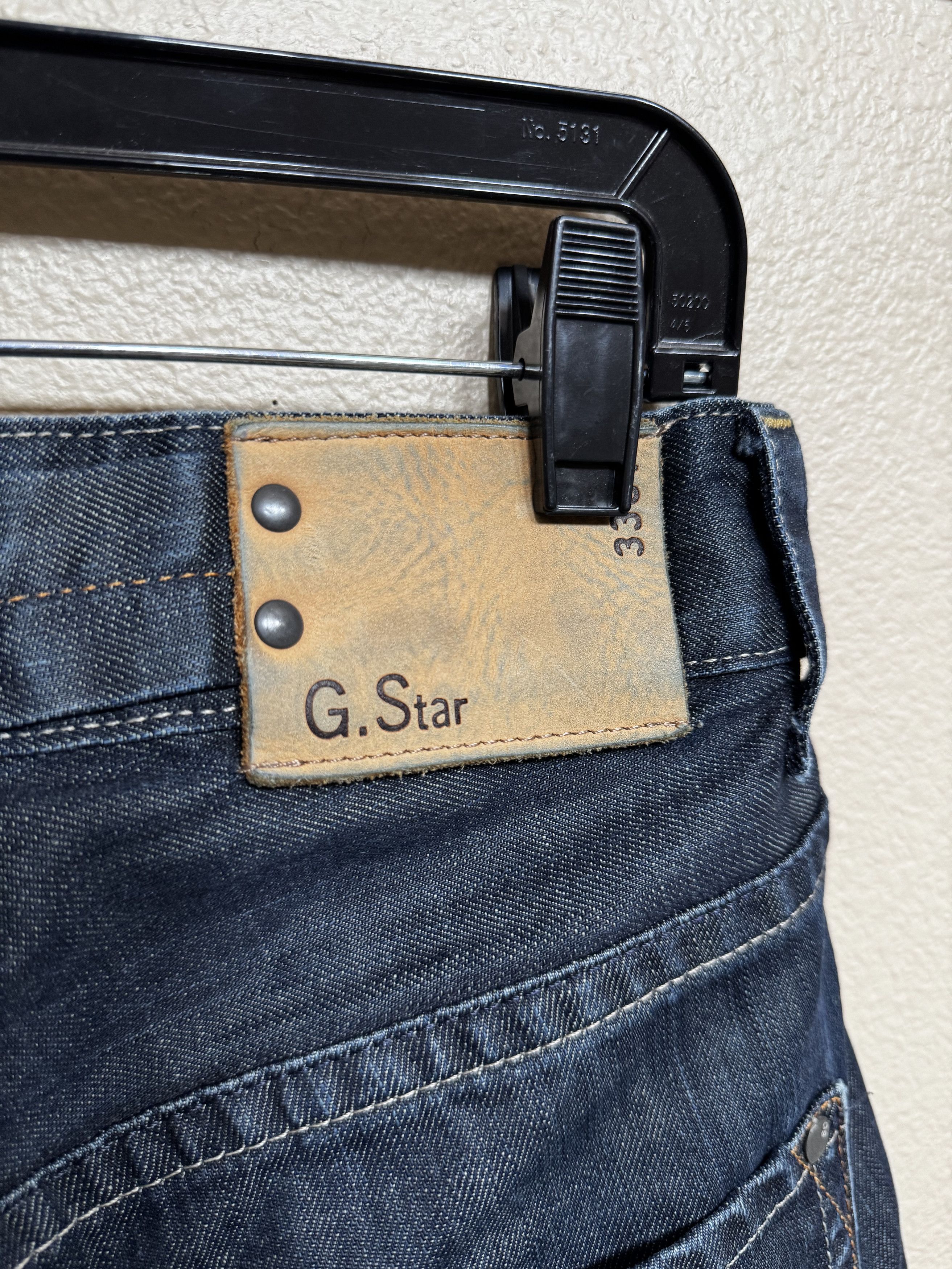 G-Star G-Star Raw Straight Leg Boot Cut Blue Denim Jeans Size 30 Size US 30 / EU 46 - 5 Thumbnail