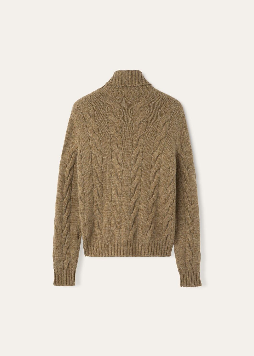Loro Piana o1w1db10725 FAO3411 Napier Turtleneck Sweater in Brown Size US XL / EU 56 / 4 - 6 Thumbnail