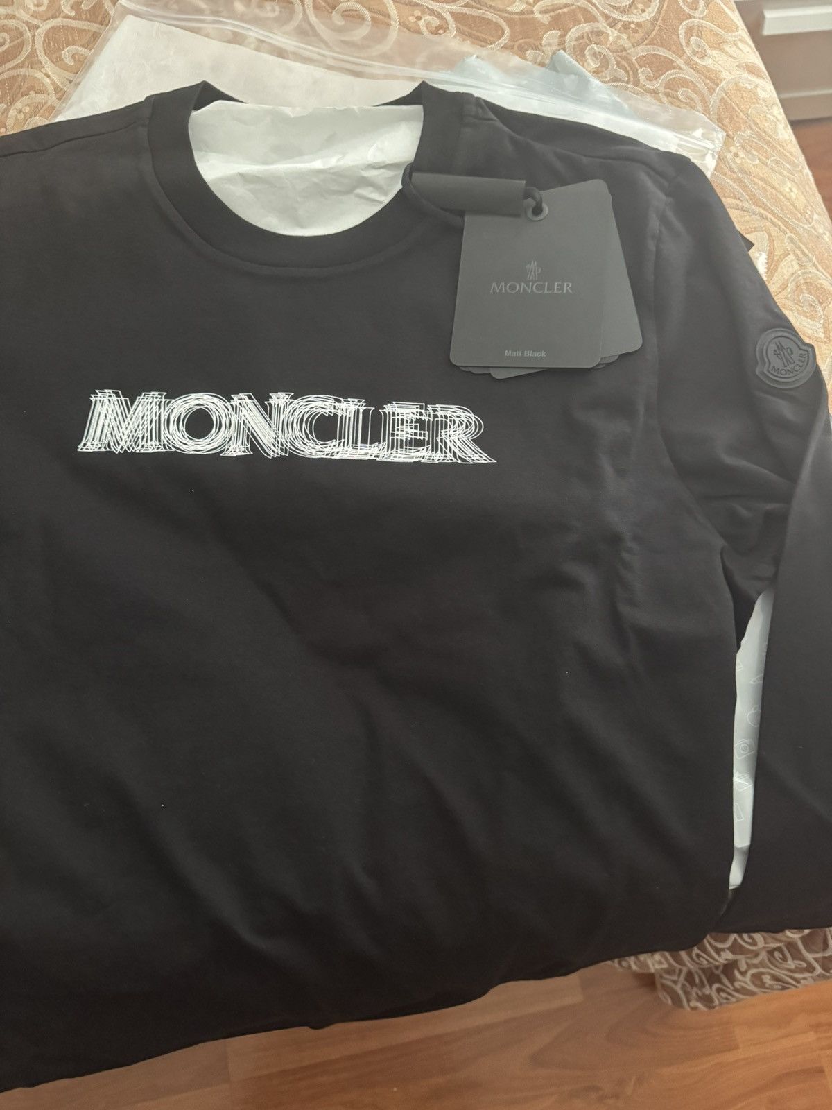 Moncler Moncler Long Sleeve T shirt Size US S / EU 44-46 / 1 - 2 Thumbnail