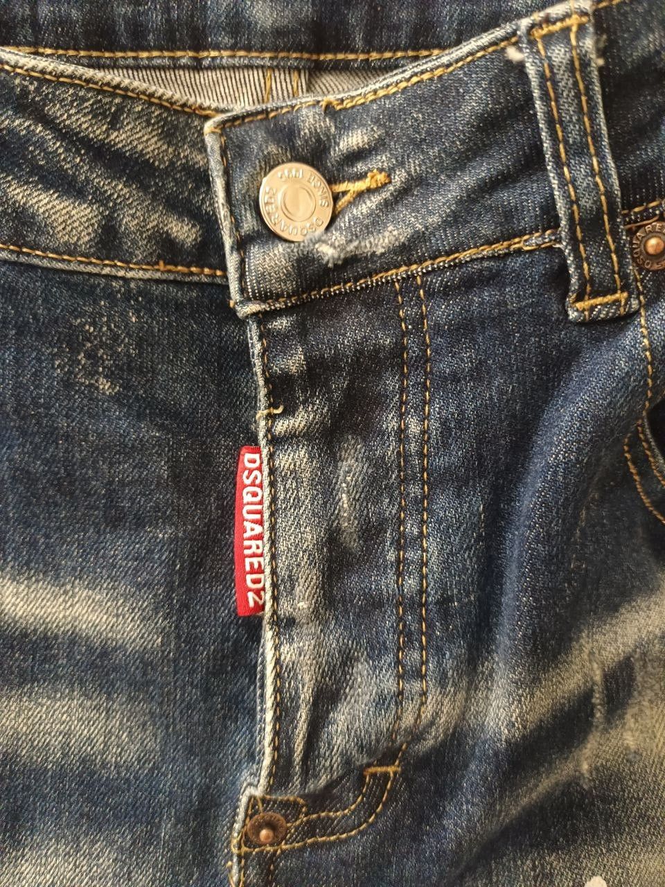 Dsquared2 Dsquared2 Classic Kenny Twist Distressed Paint Splatter Size US 30 / EU 46 - 3 Thumbnail