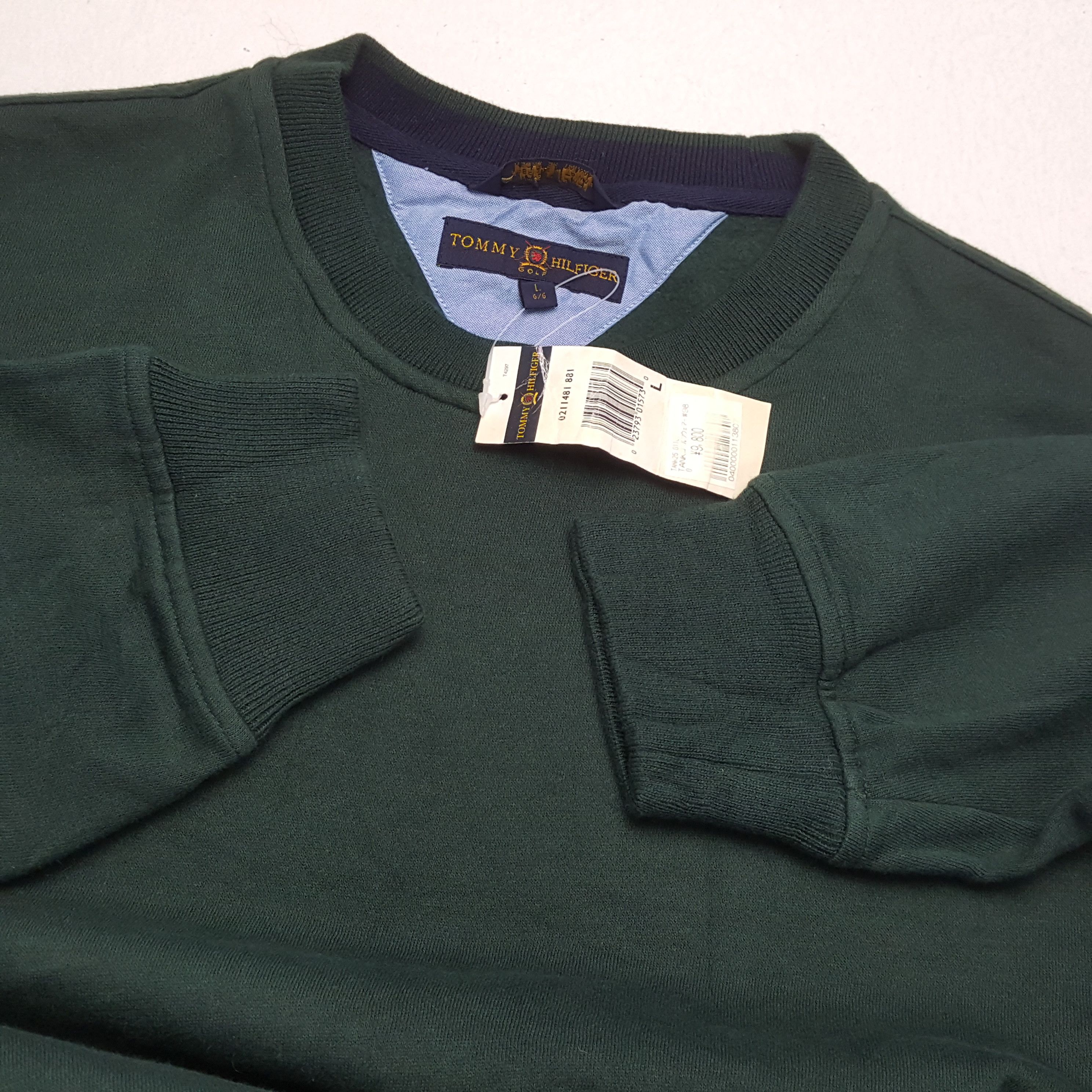 Tommy Hilfiger × Vintage Vintage TOMMY HILFIGER American Streetwear Sweatshirts Size US L / EU 52-54 / 3 - 9 Thumbnail