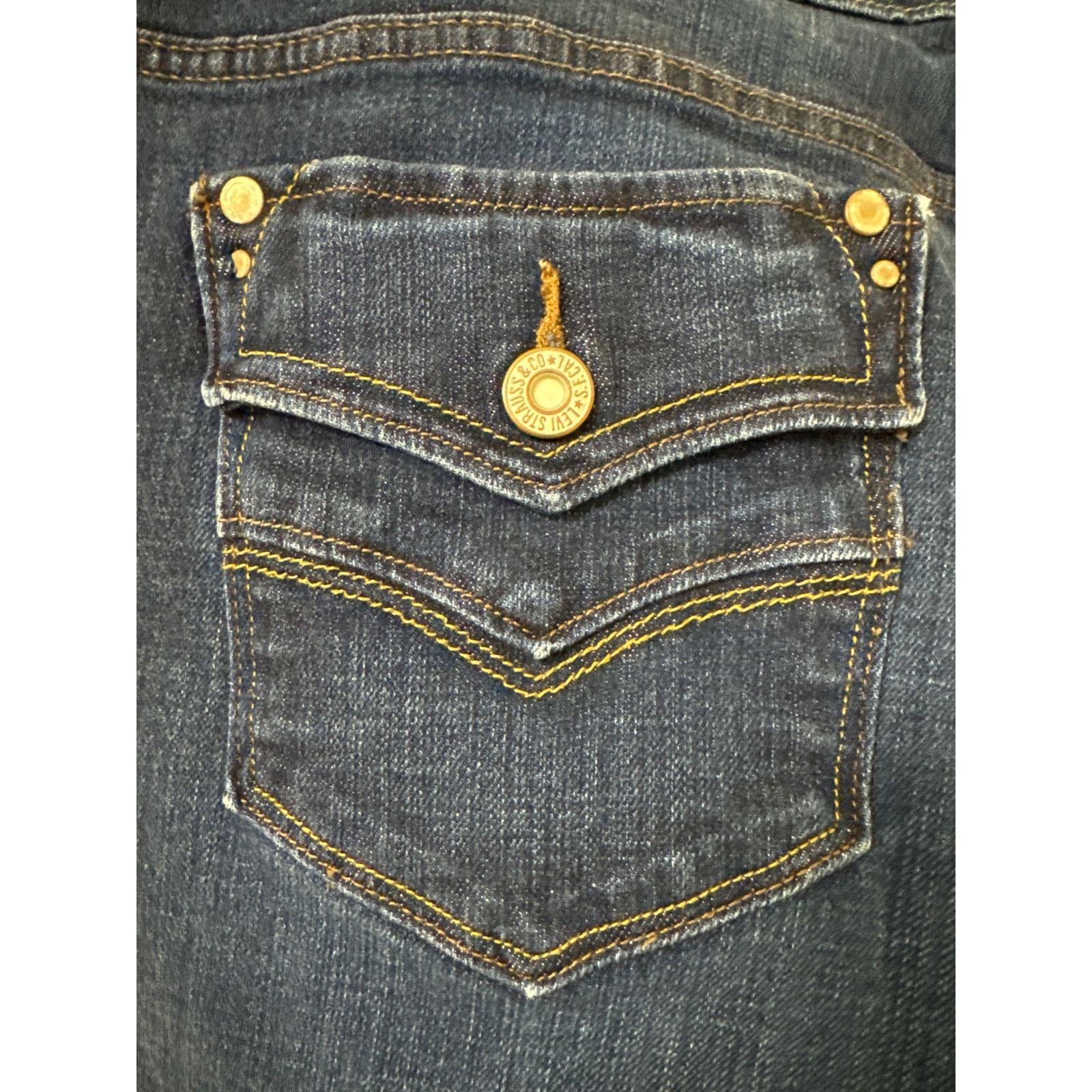 Levi's Levi's 505 Straight Leg Jeans16M 33x32 Envelope Pockets Size 38" / US 16 / IT 52 - 3 Thumbnail