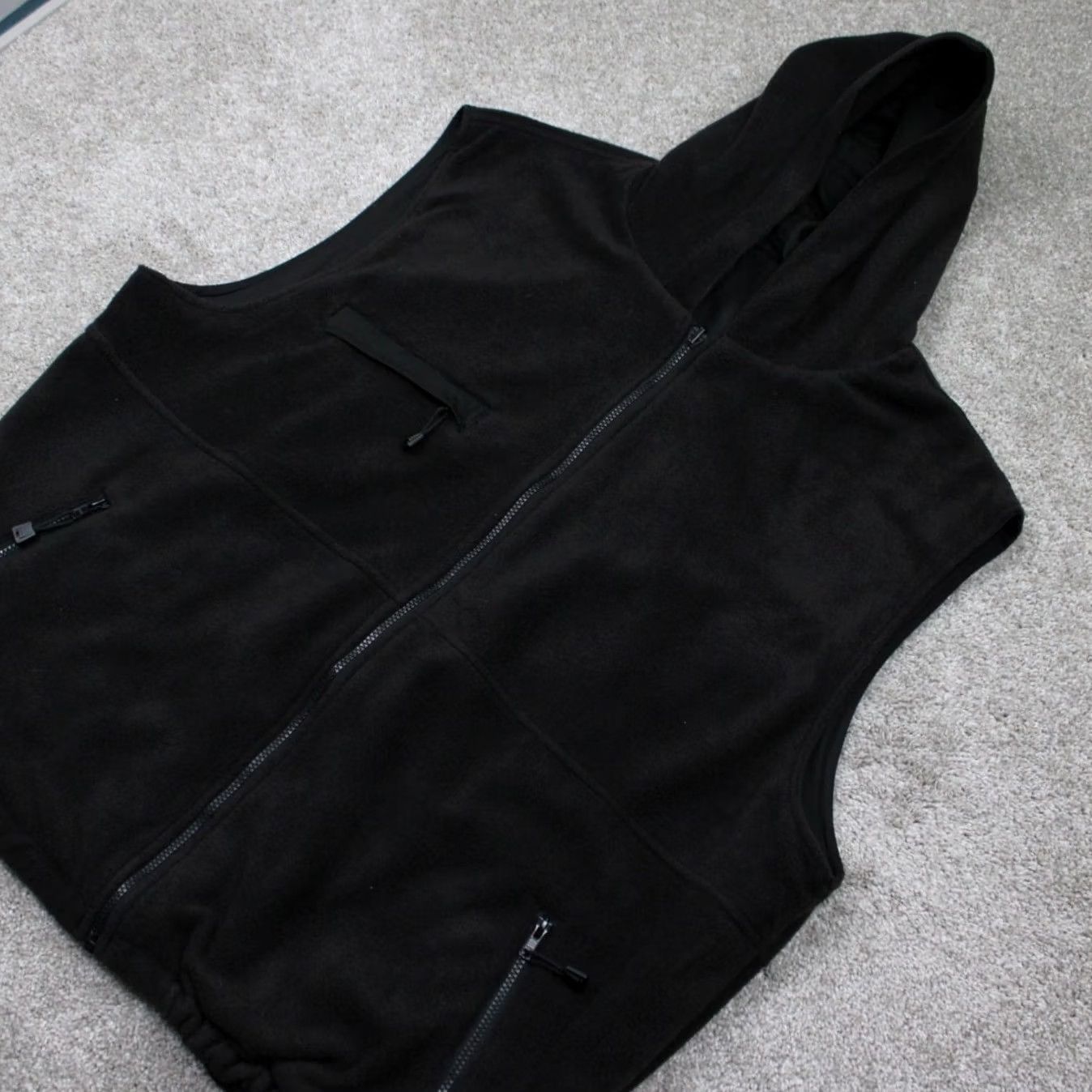 Vintage Ice Armor Reversible Vest Jacket Mens 2XL Black Hooded Full Zip Coat Size US XXL / EU 58 / 5 - 3 Thumbnail