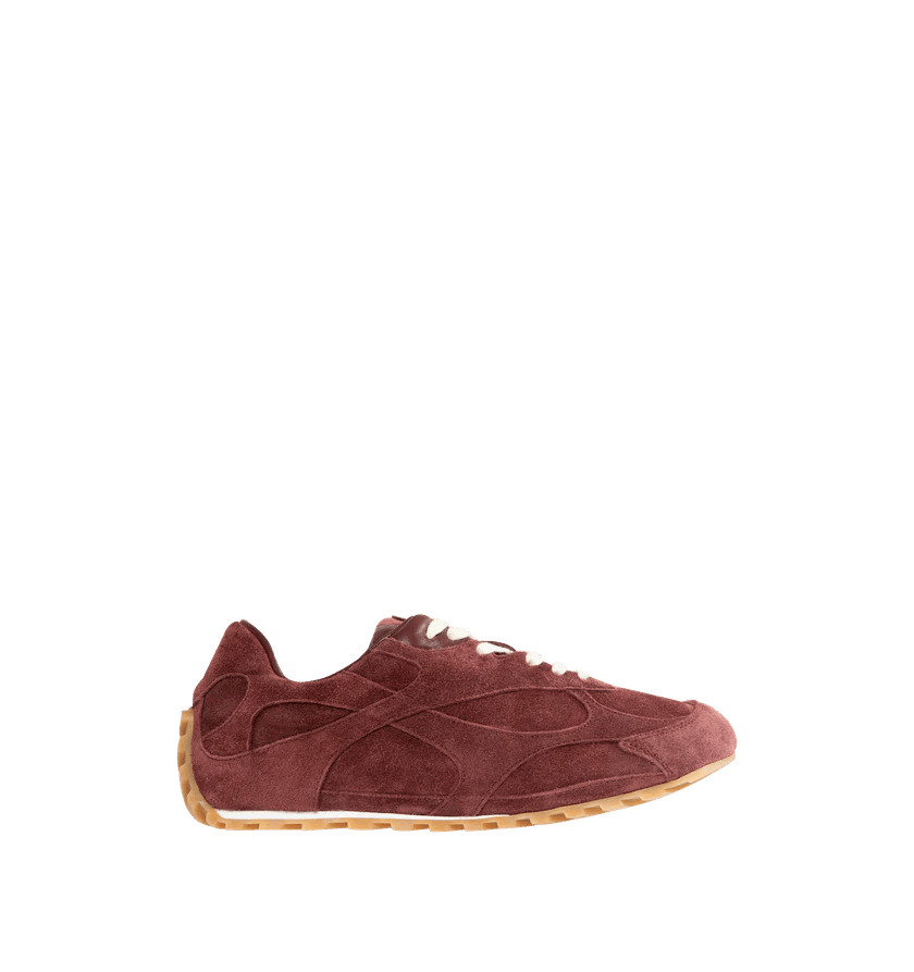 Bottega Veneta o1h1sh10526 Orbit Flash Sneaker in Brown/Barolo Size US 6 / IT 36 - 1 Thumbnail