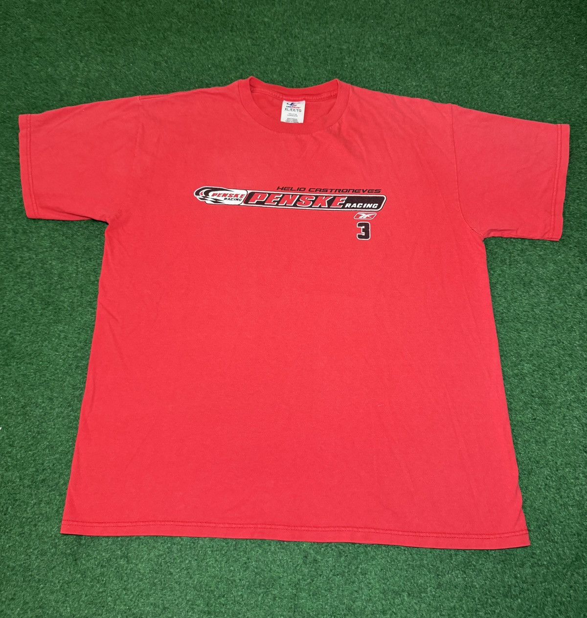 Logo Athletic Vintage Penske Reebok Nascar Indy League Racing T Shirt Size US XL / EU 56 / 4 - 1 Thumbnail