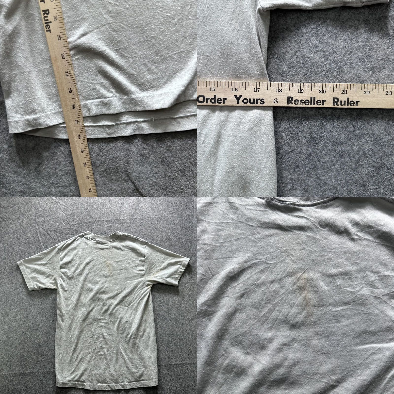 Vintage VINTAGE U.S. BEER TEAM Shirt Mens L Gray Graphic Tee Crewneck 90s Size US L / EU 52-54 / 3 - 8 Thumbnail