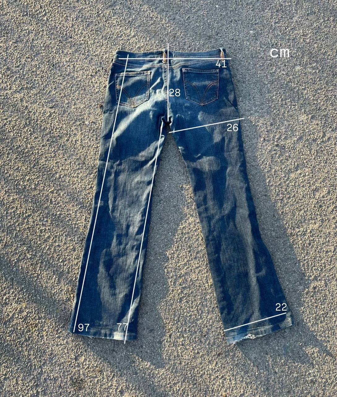 Dolce & Gabbana Vintage Dolce Gabbana ICON Italia Blue Jeans Women Size 29" - 14 Thumbnail