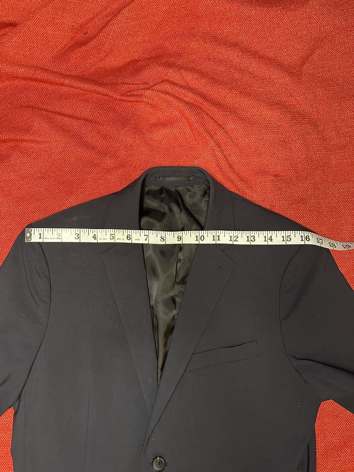 Theory Theory Mens Wellar Stretch Wool Blazer 38R Dark Blue Size 38R - 3 Thumbnail