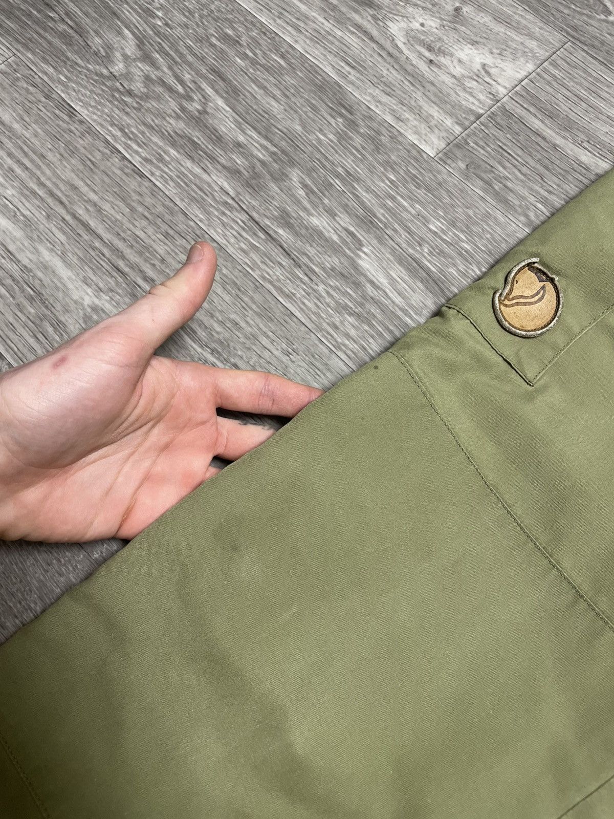 Fjallraven Vintage Fjallraven Khaki Cargo Pants Outdoor 90s Size US 29 - 11 Thumbnail
