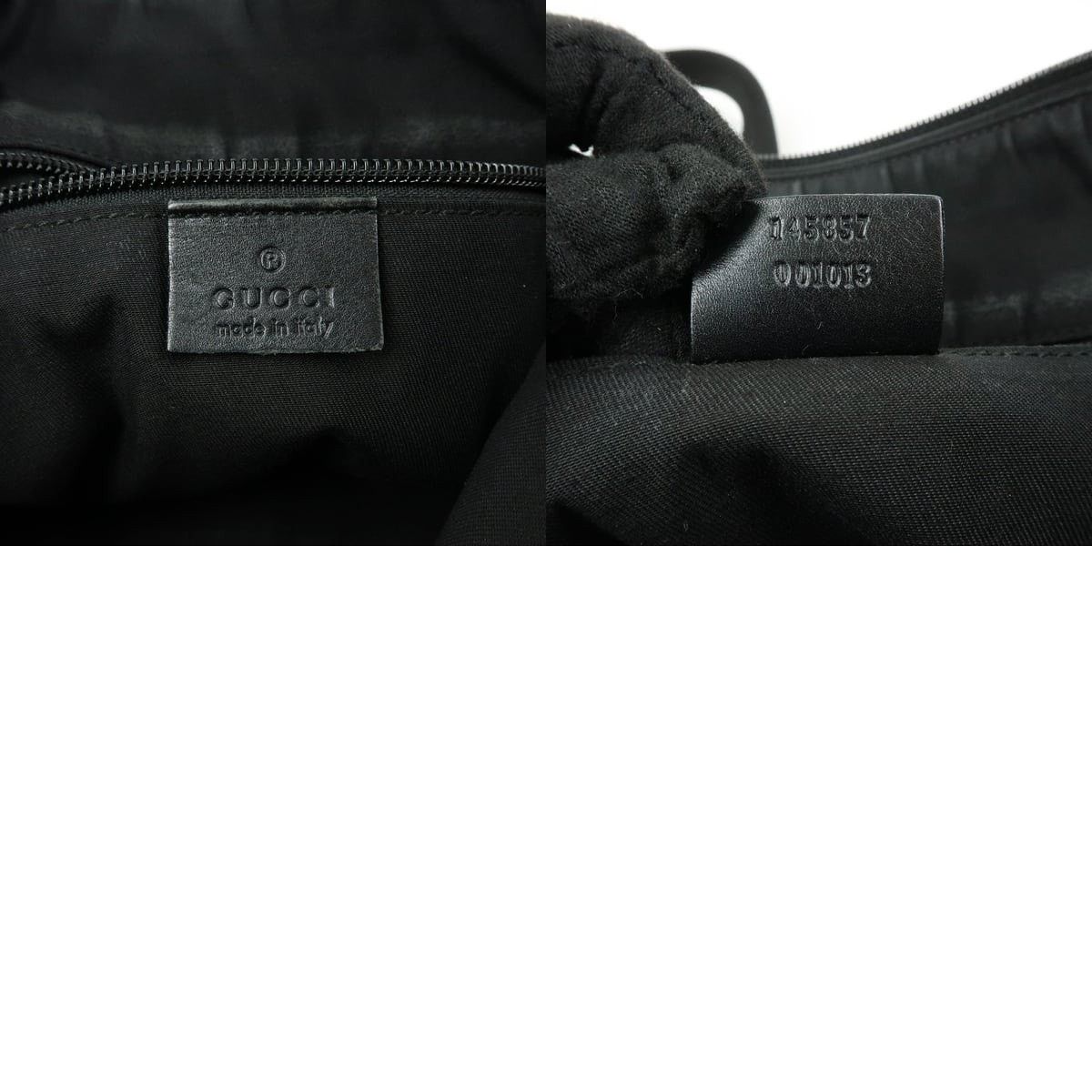 Gucci Gucci GG Canvas Messenger Crossbody Bag Black Size ONE SIZE - 8 Thumbnail