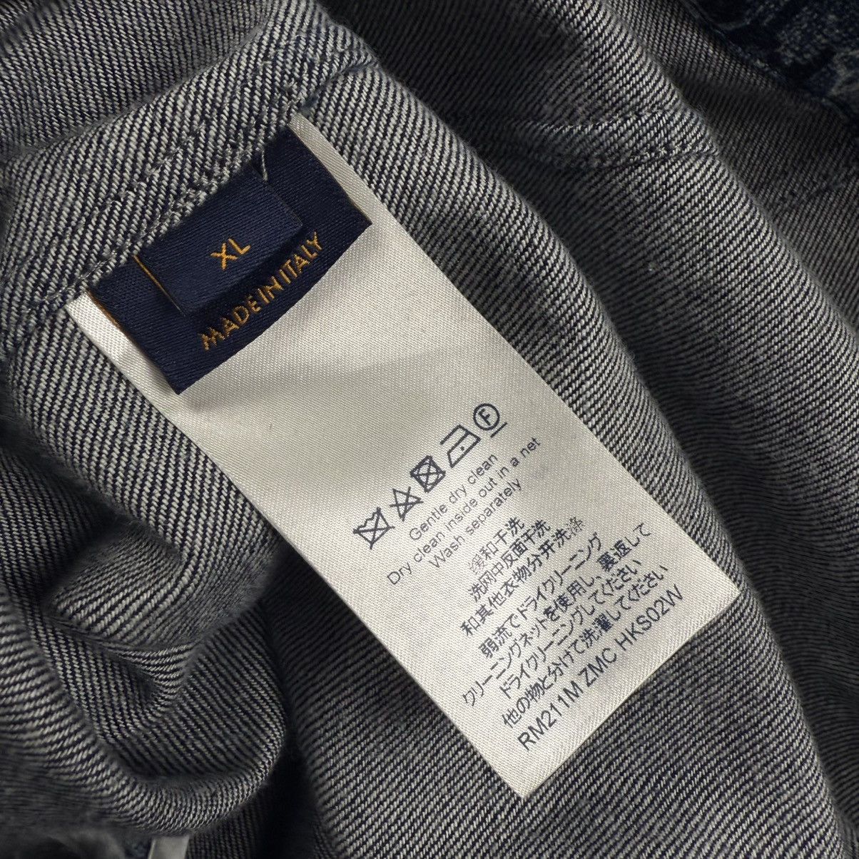 Louis Vuitton Louis Vuitton Tapestry Denim Monogram ‘Blue’ Button Up Shirt Size US XL / EU 56 / 4 - 6 Thumbnail