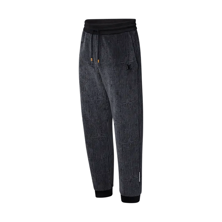 Louis Vuitton LV x Park Seo-Bo Cotton Velvet Track Trousers Size US 34 / EU 50 - 2 Thumbnail