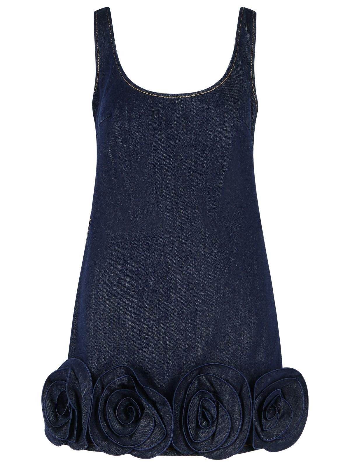 Self-Portrait SELF PORTRAIT Blue Denim Dress Size S / US 4 / IT 40 - 1 Thumbnail