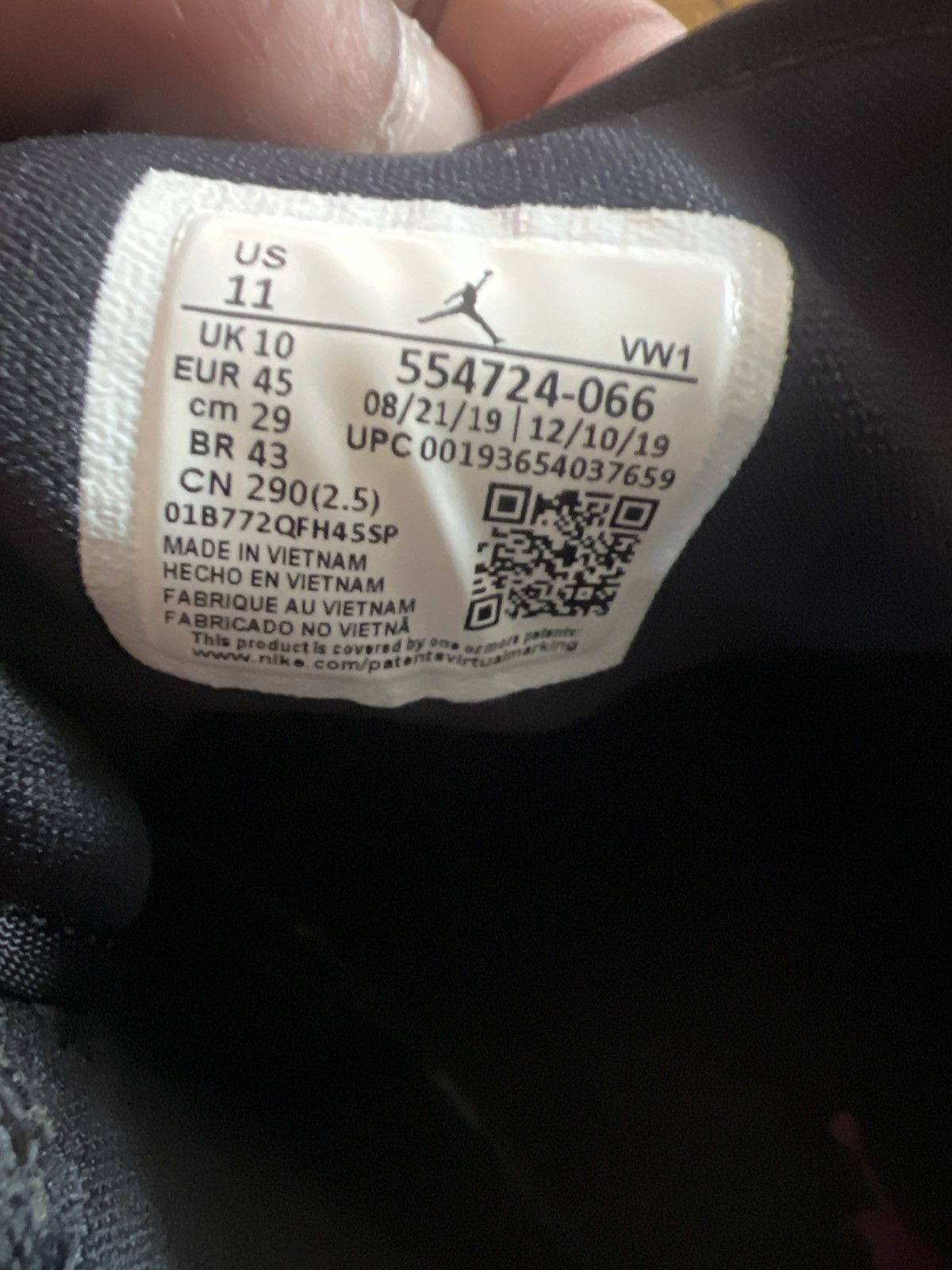 Jordan Brand Jordan 1 Mid Bred Toe Size US 11 / EU 44 - 7 Thumbnail