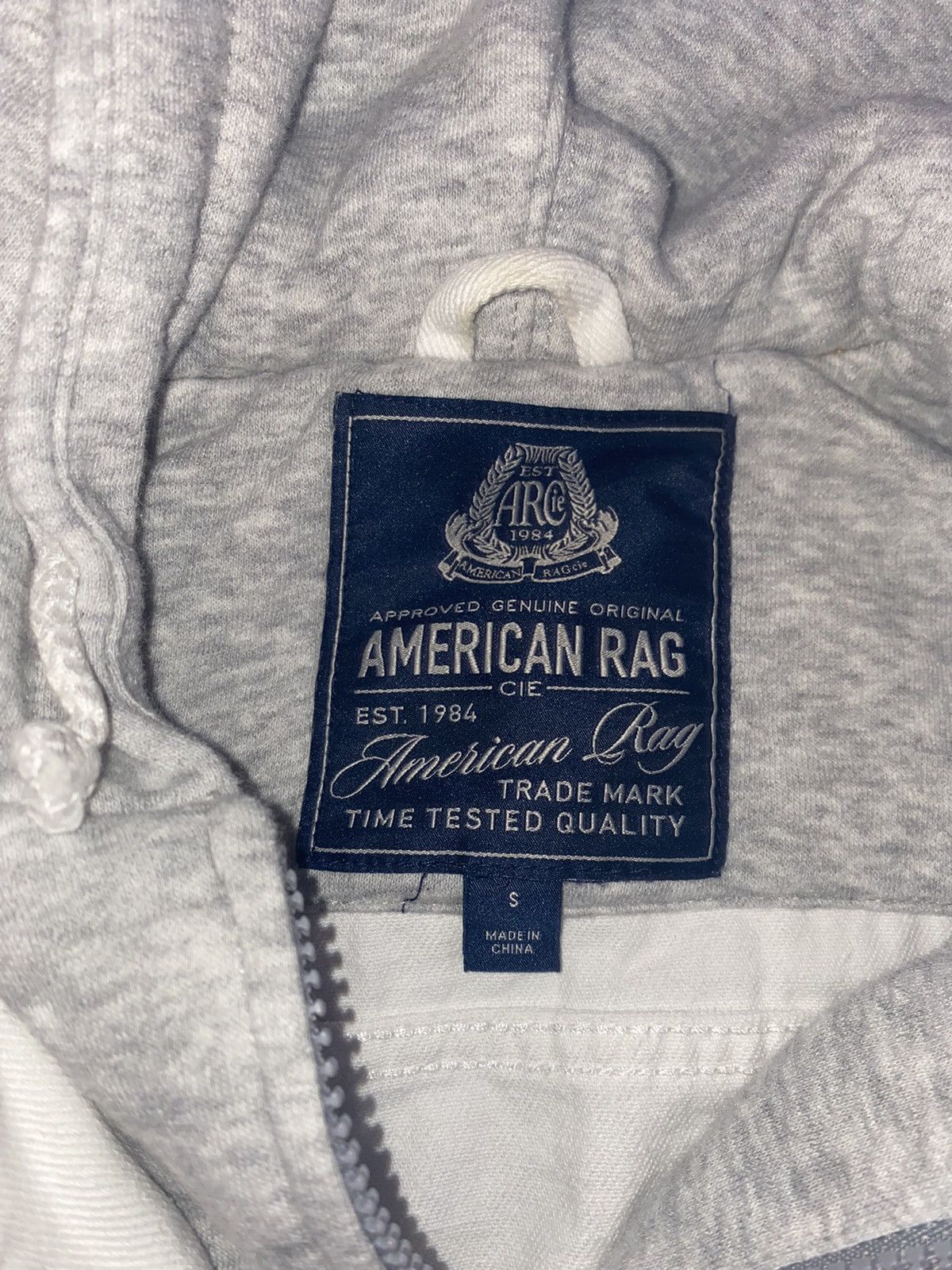 Vintage White hoodie Size US S / EU 44-46 / 1 - 2 Thumbnail
