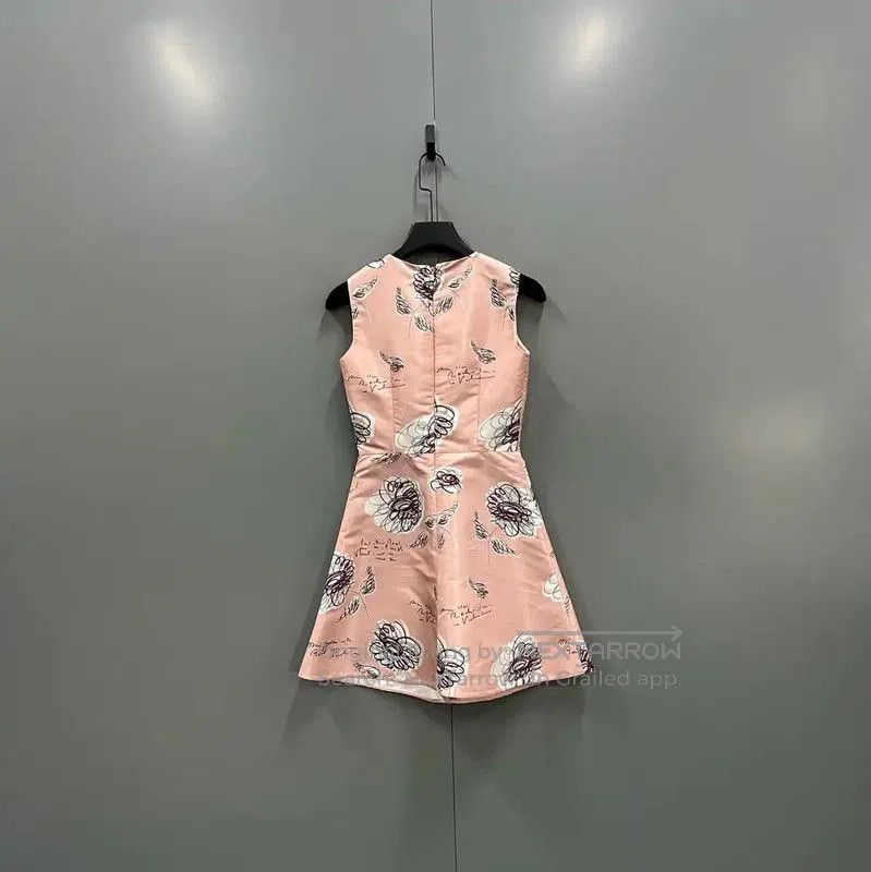 Valentino Valentino Pink Sleeveless Summer Dress . Size XXS / US 00 / IT 34 - 2 Thumbnail