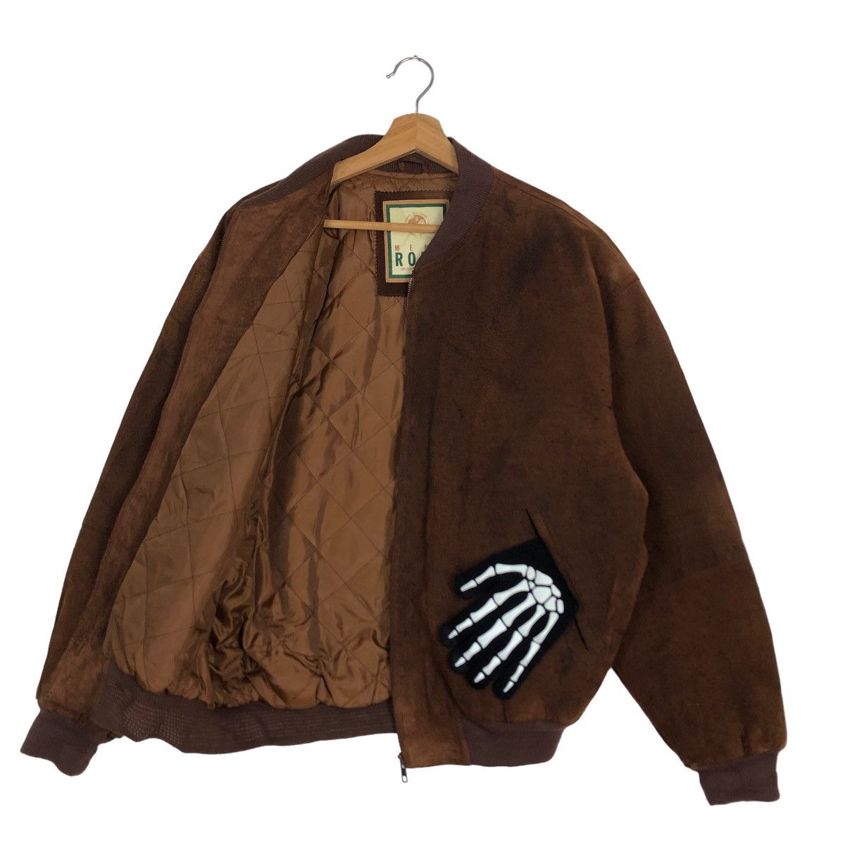 Japanese Brand 🔥90’s VINTAGE BOMBER VARSITY JACKET MEN’S ROBO ISSEY MIYAKE Size US L / EU 52-54 / 3 - 9 Thumbnail