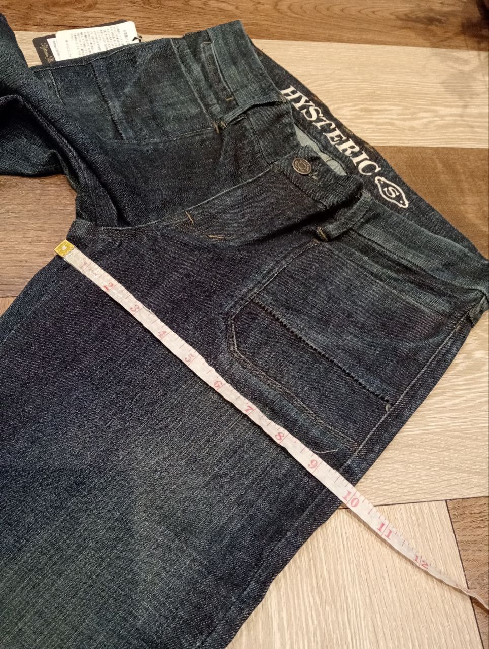 Hysteric Glamour HYSTERIC GLAMOUR JAPAN INDIGO STRETCH FLARED PANTS Size US 30 / EU 46 - 19 Thumbnail