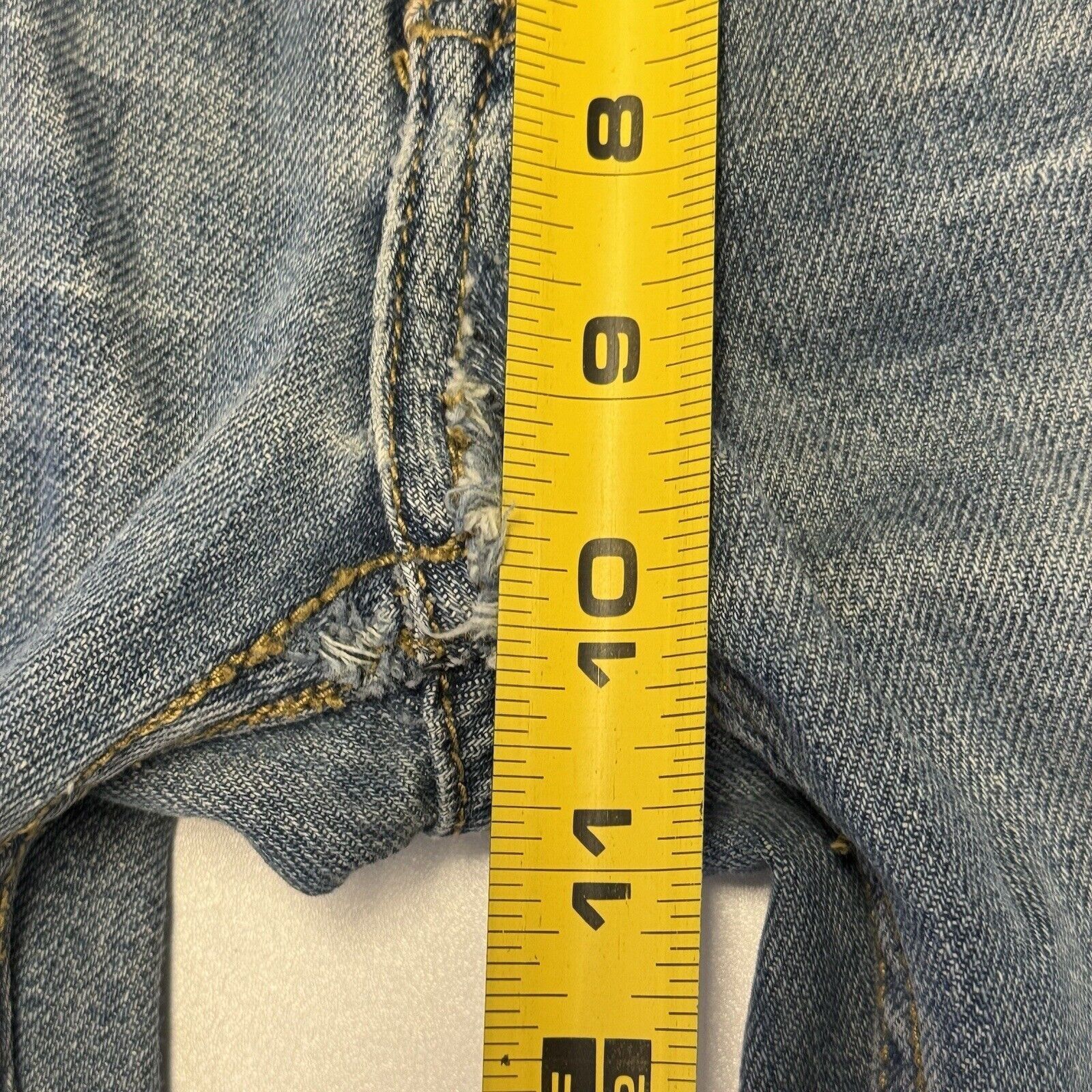 Ecko Unltd. Ecko Unltd Jeans Mens 30 Blue Distressed Streetwear Size US 30 / EU 46 - 15 Thumbnail