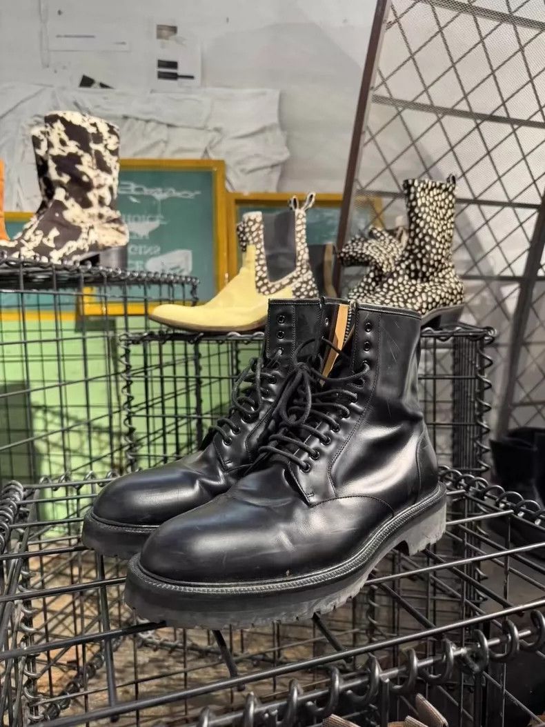 Dries Van Noten Dries Van Noten High Top Military Boots 2504-Nextarrow Size US 9 / EU 42 - 1 Thumbnail