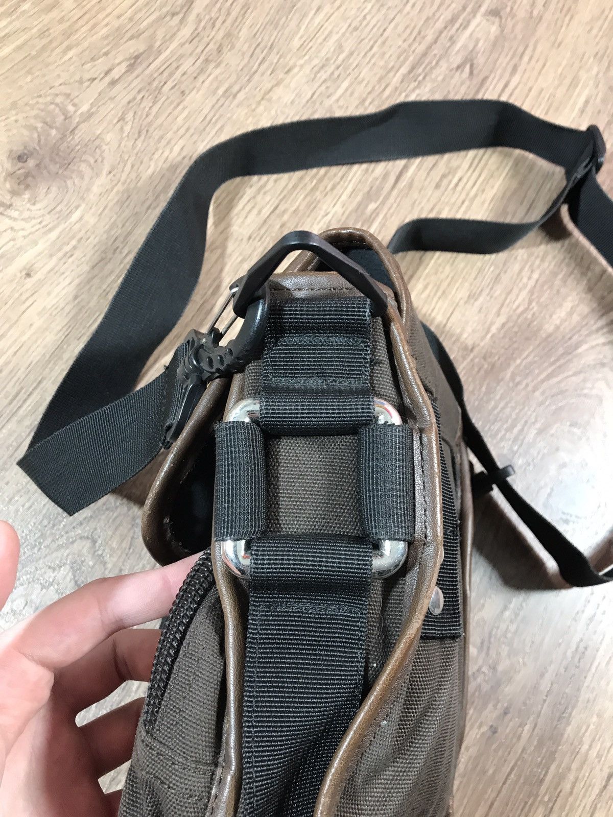 Diesel × Vintage Vintage Diesel Spare Parts Bag Messenger Shoulder Bag Y2K Size ONE SIZE - 12 Thumbnail