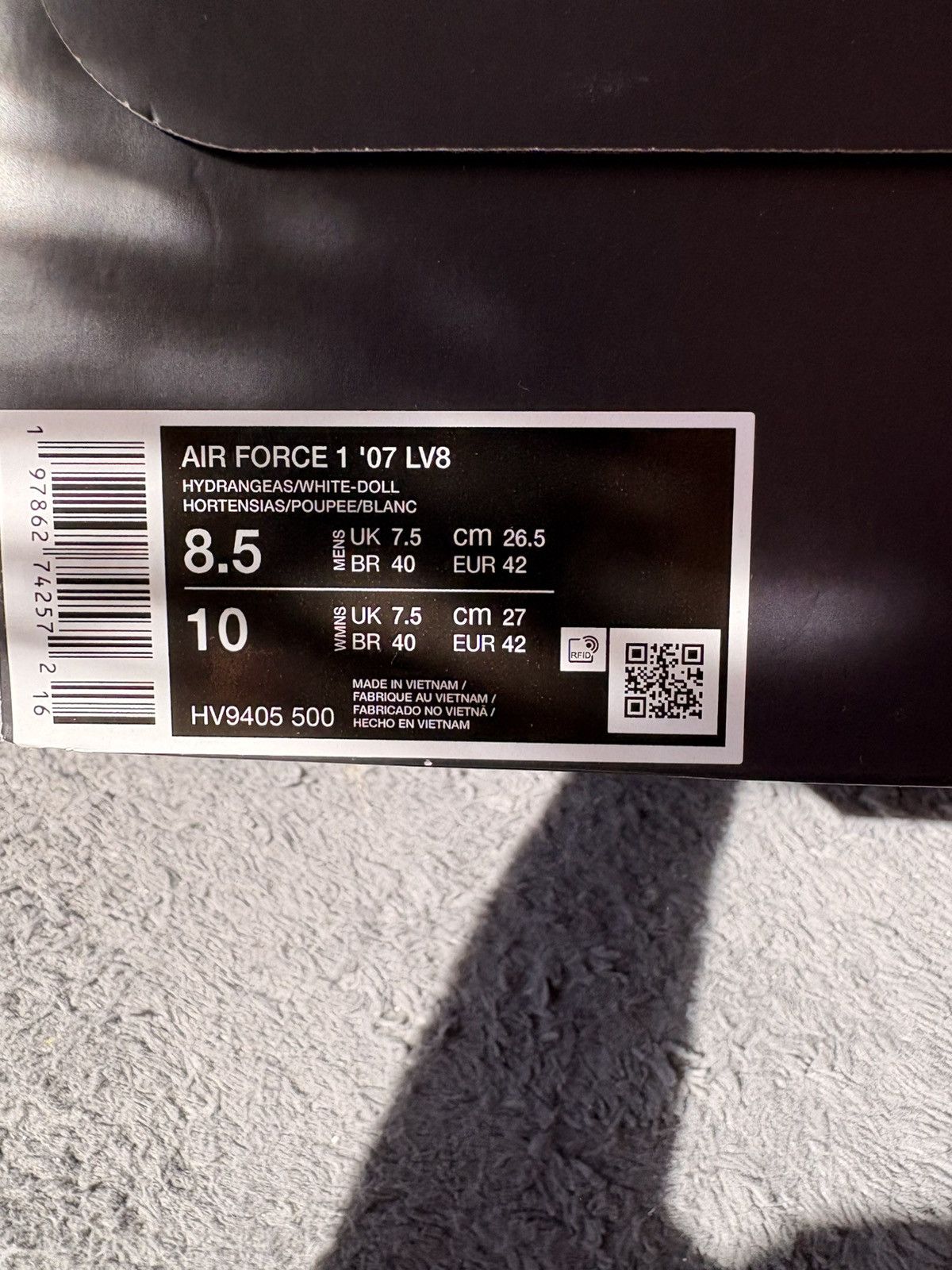 Nike Nike Air Force 1 ‘07 LV8 Size US 8.5 / EU 41-42 - 8 Thumbnail