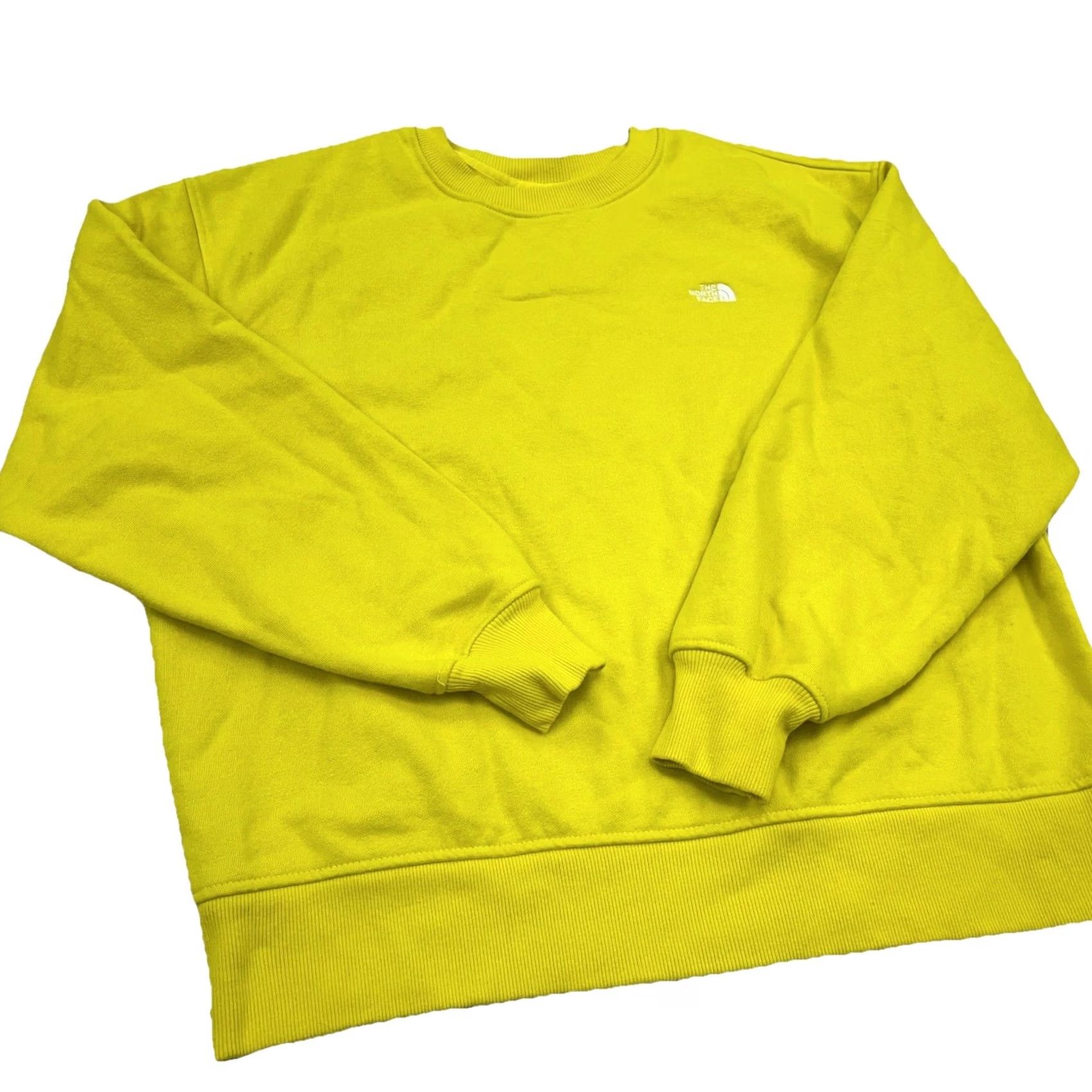 The North Face North Face Sweatshirt Adult Small Yellow White Crew Neck Sweater Plain Basic Men Size US S / EU 44-46 / 1 - 4 Thumbnail