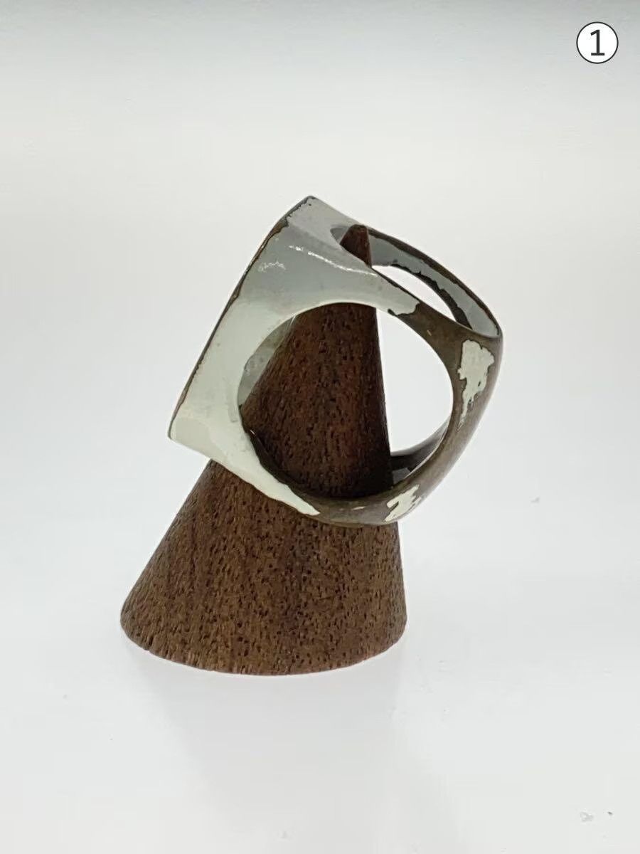 Maison Margiela Paint Open Ring Size ONE SIZE - 2 Thumbnail