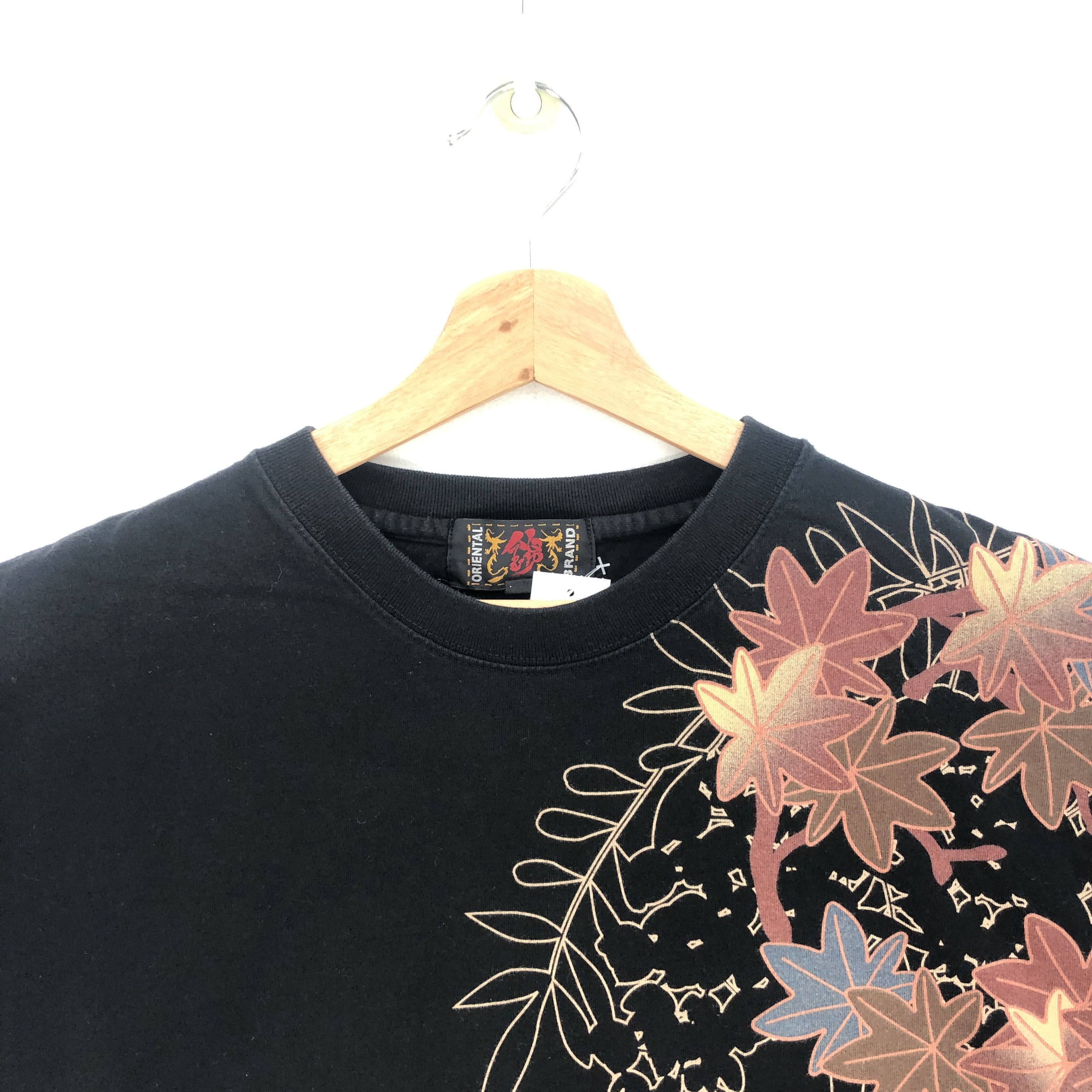 Japanese Brand Vintage Japanese Sakura T Shirt Embroidery Sakura Tees Size US XL / EU 56 / 4 - 6 Thumbnail