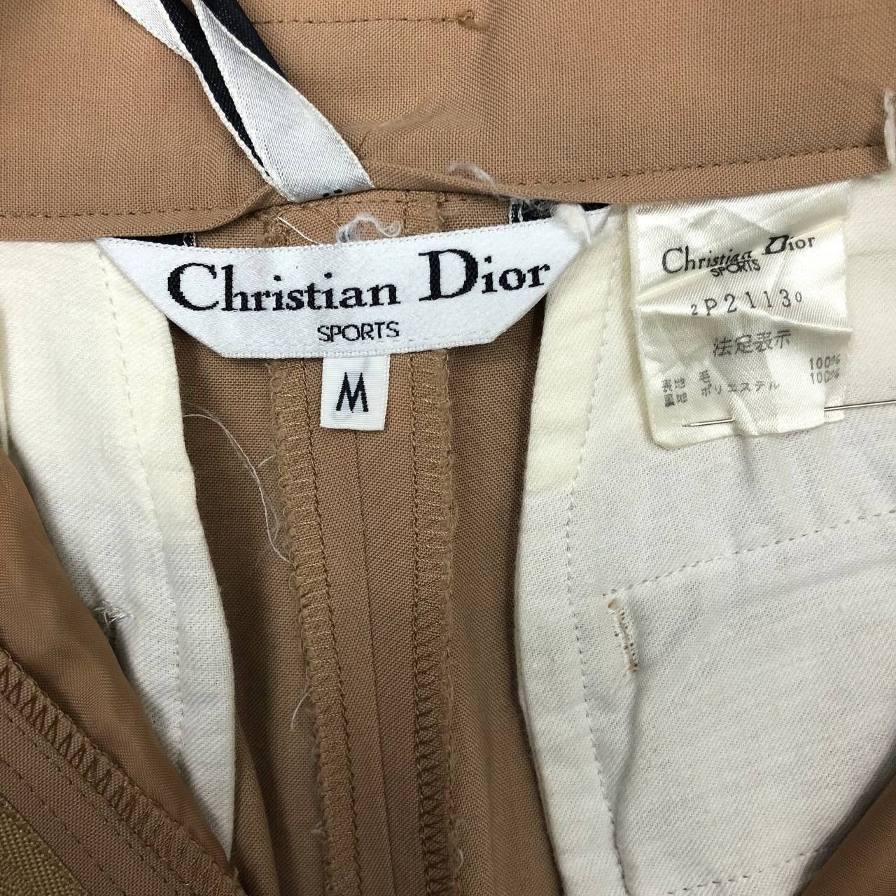 Christian Dior Monsieur P148 VTG CHRISTIAN DIOR SPORTS HIGH WAIST PANTS Size 25" / US 0 / IT 36 - 6 Thumbnail