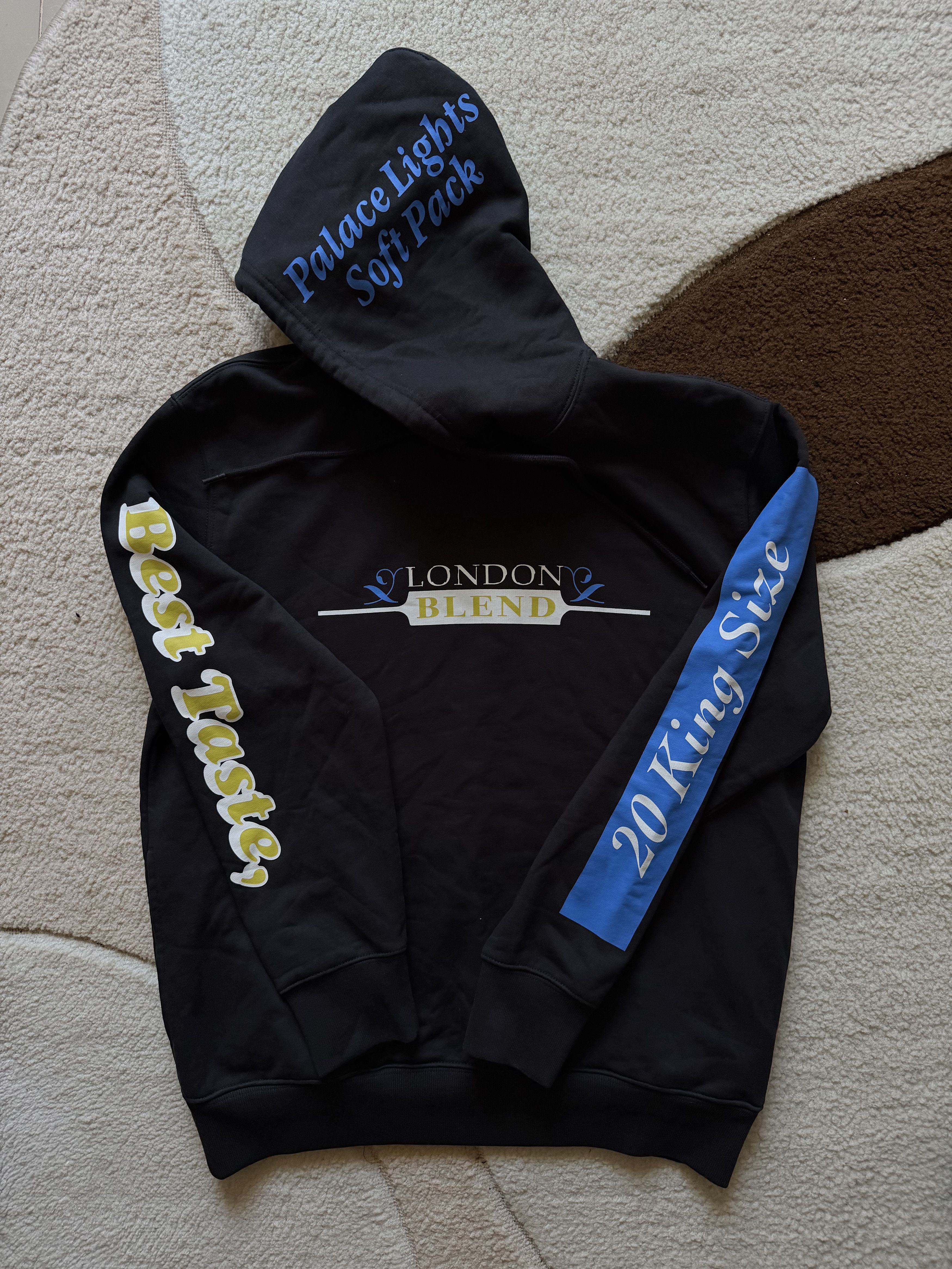 Apple × Palace Jobsworth Hood Black Palace Skateboards Hoodie