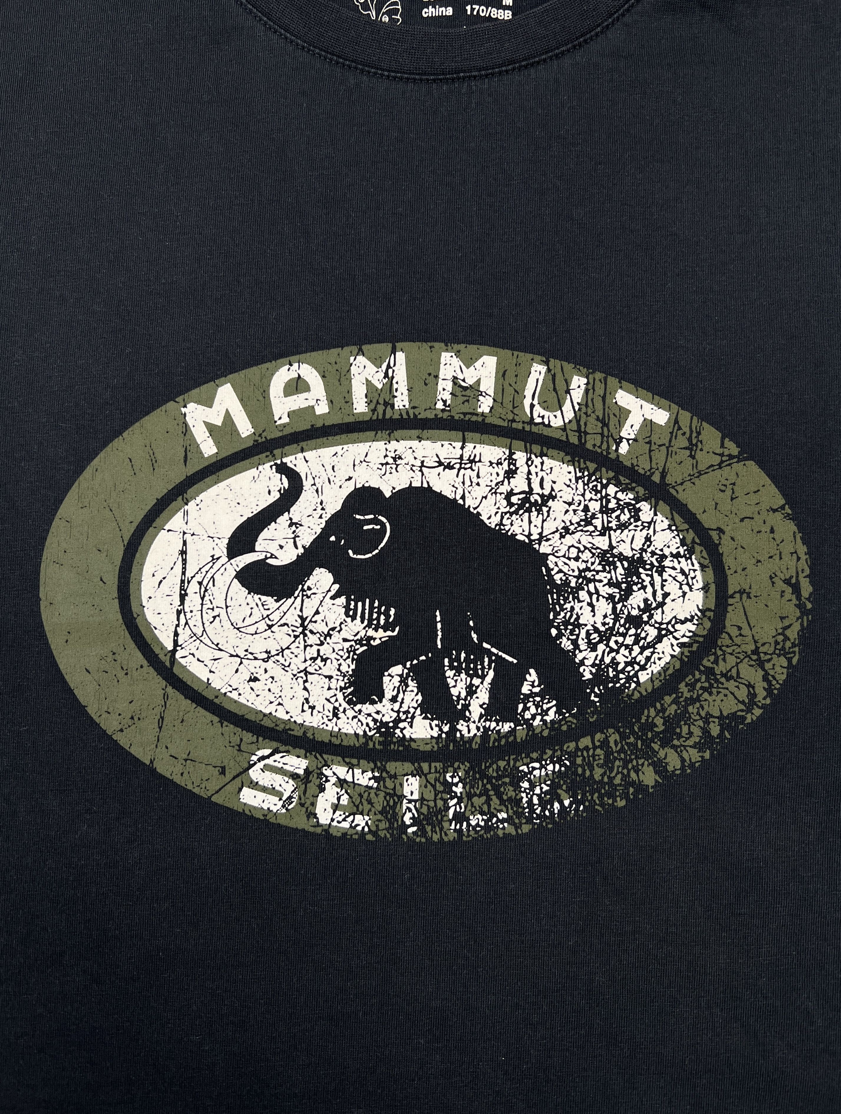 Mammut Mammut Seile Script Logo Graphic T-Shirt Tee Black S Size US S / EU 44-46 / 1 - 3 Thumbnail