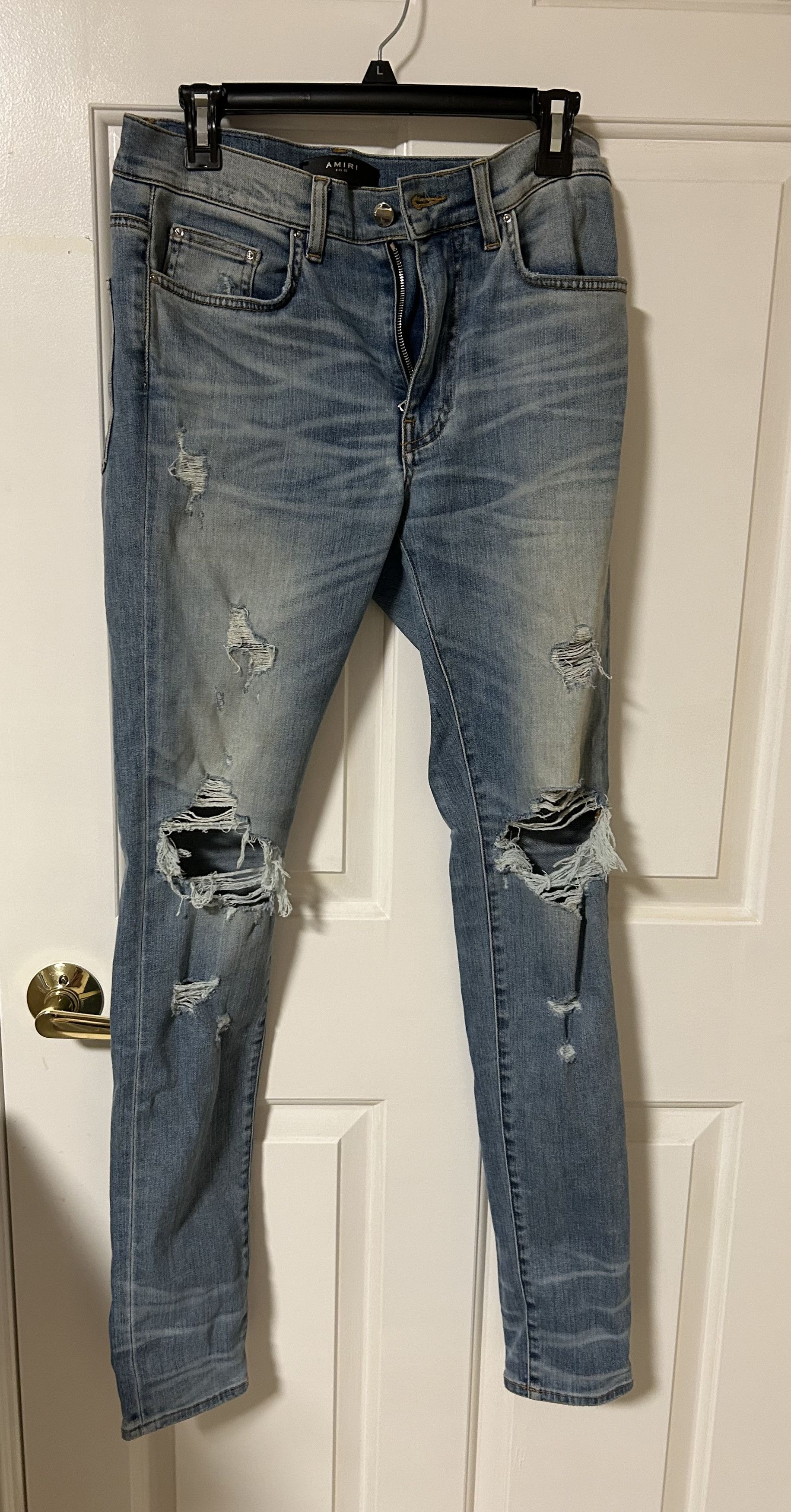 Amiri Thrasher Denim Size US 32 / EU 48 - 1 Thumbnail