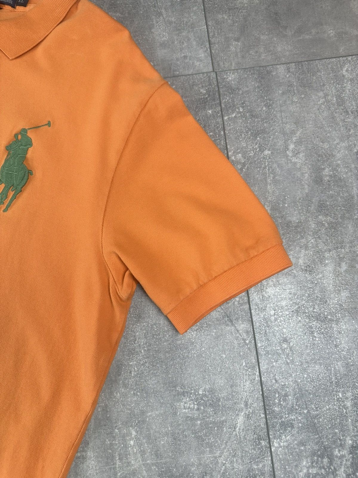 Polo Ralph Lauren Polo Ralph Lauren Big Pony 3 Orange Mens Polo T-Shirt Size US XL / EU 56 / 4 - 3 Thumbnail