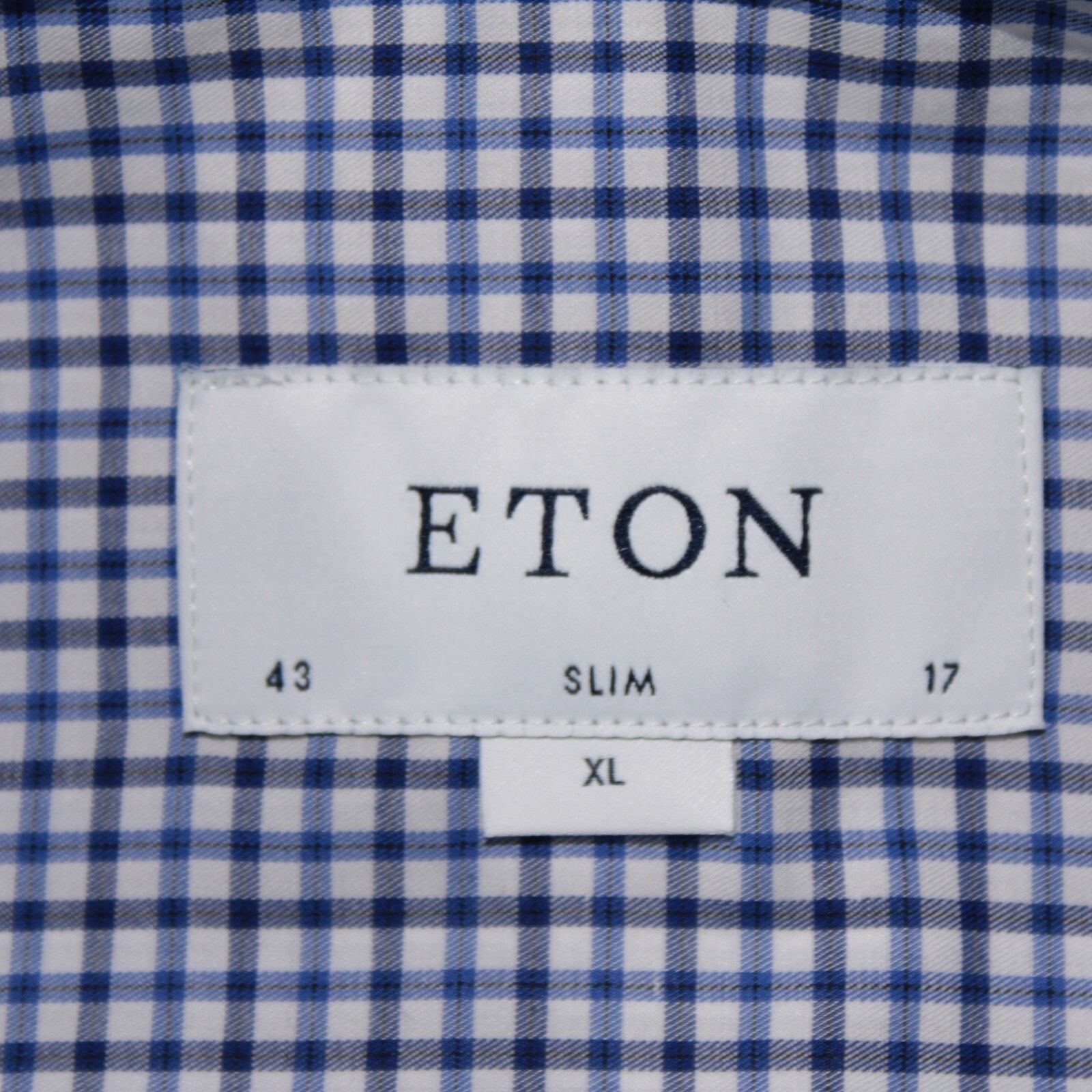 Eton Eton New with tags Shirt Size XL US In Blue Size US XL / EU 56 / 4 - 8 Thumbnail