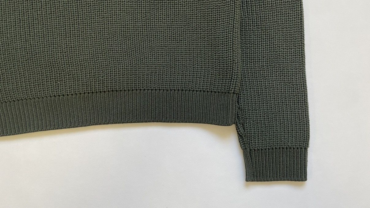Craig Green Sample Olive Tech Ribbed Knit Sweater Size US M / EU 48-50 / 2 - 14 Thumbnail
