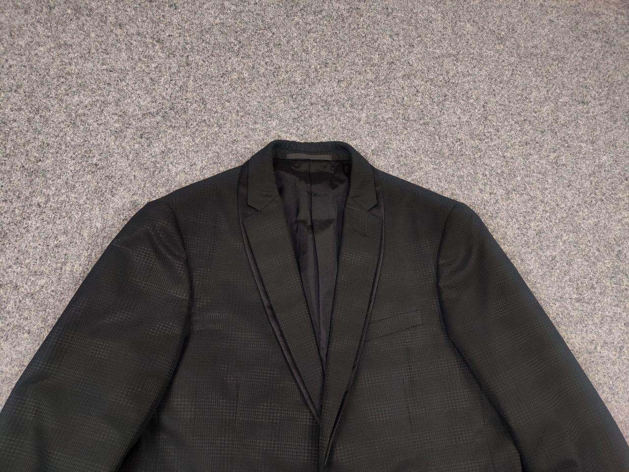 Pal Zileri Design double collar Patterned Wool Blazer Jacket