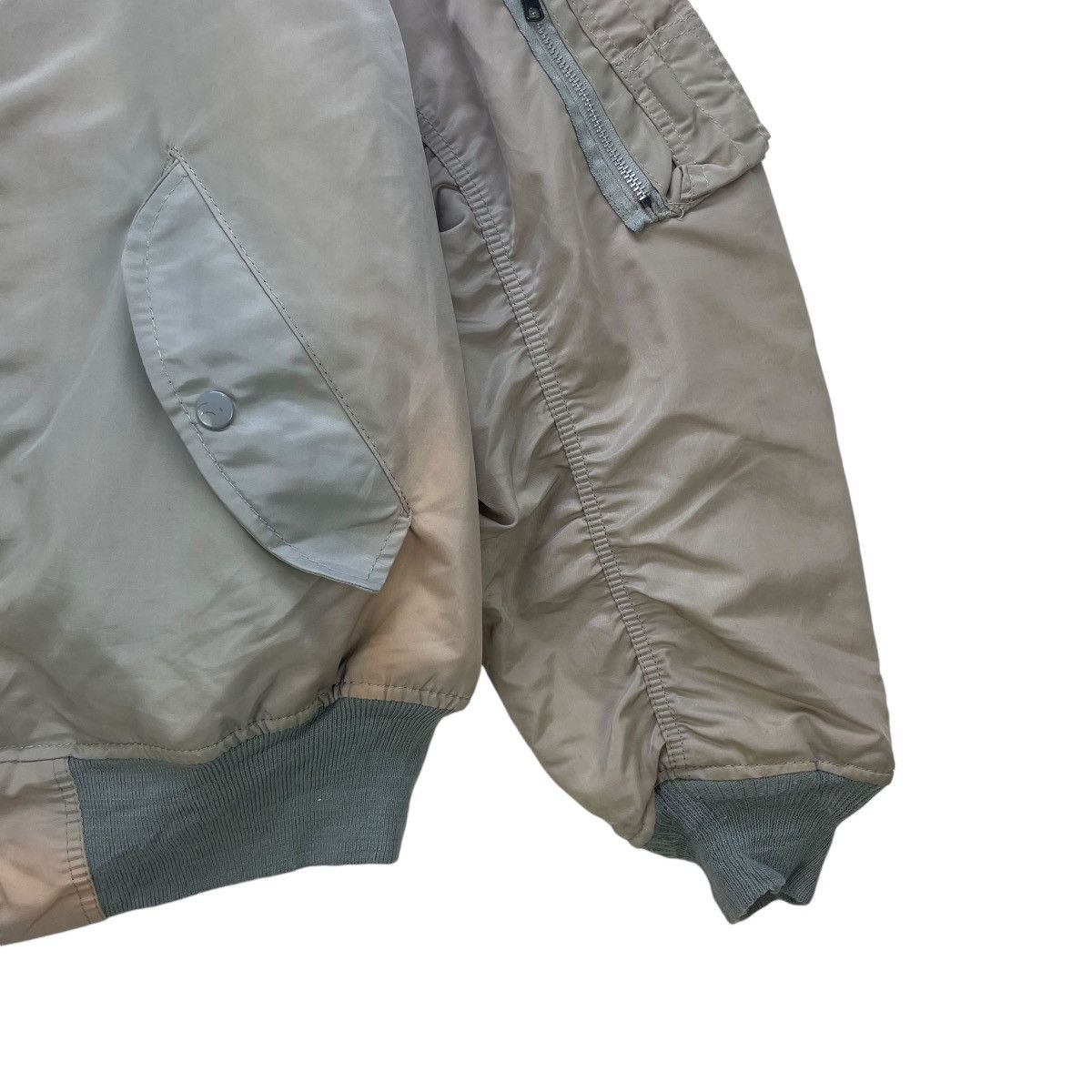 Alpha Industries 💥Vintage Faded Alpha Industries Bomber Flight Jacket Size US M / EU 48-50 / 2 - 7 Thumbnail