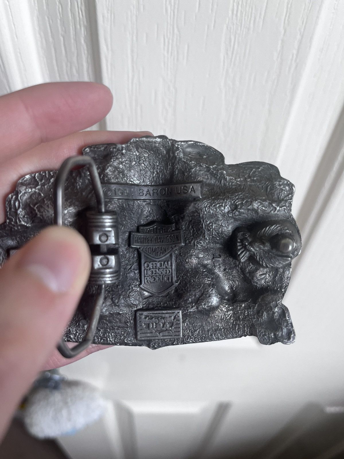 Harley Davidson Vintage Harley Davidson Hog Toys Belt Buckle Size ONE SIZE - 3 Thumbnail
