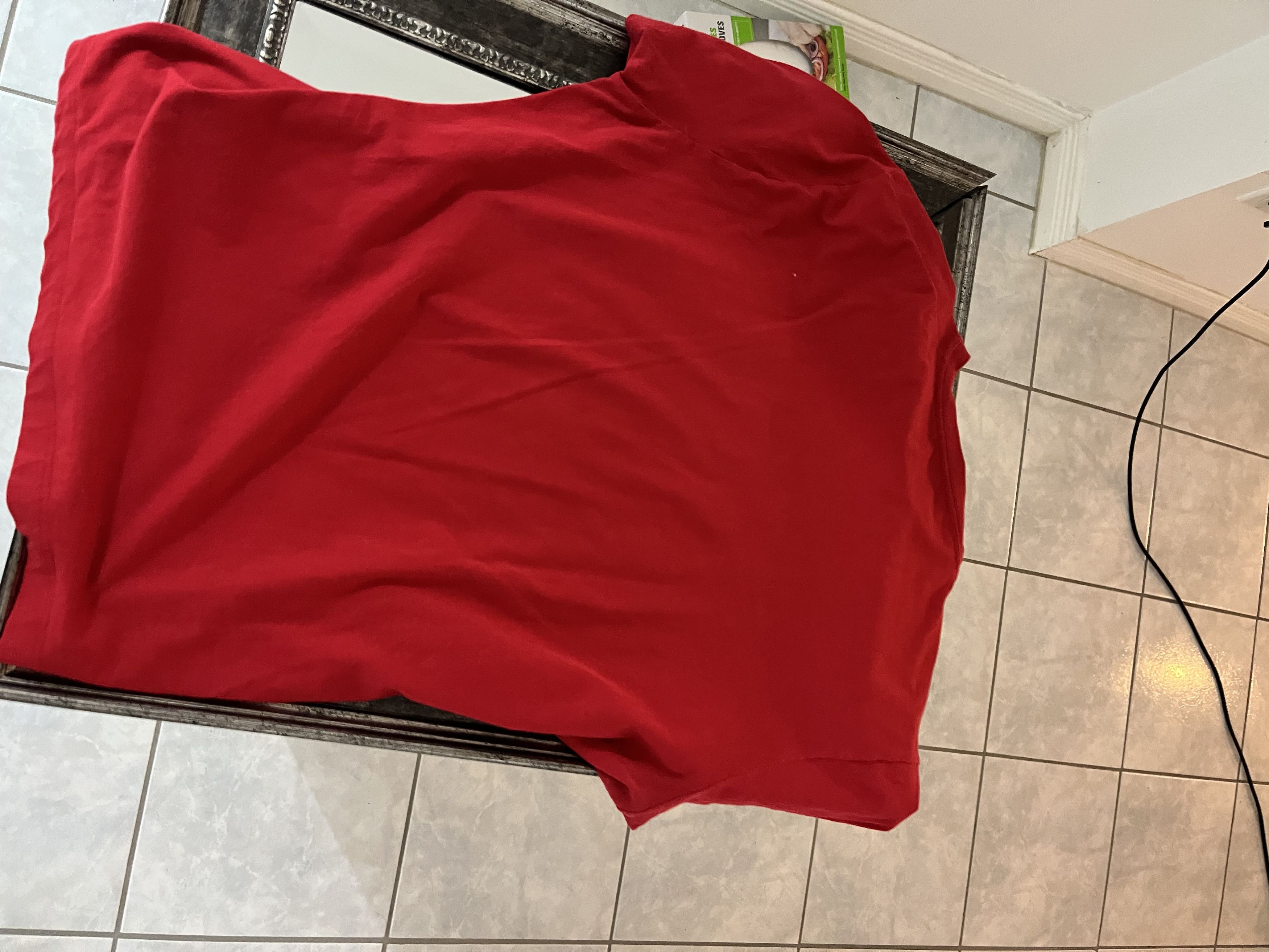 Versace Versace Red Print T Shirt Size US L / EU 52-54 / 3 - 10 Thumbnail