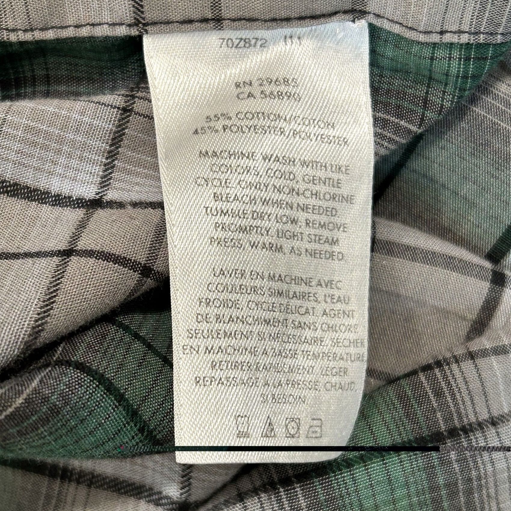 Pendleton Pendleton Frontier Shirt Western Pearl Snap Plaid Men’s XL Shirt XL Men’s Blue Green Cotton Blend Plaid Western Cowboy Outdoors Button-Up Pearl Snap Size US XL / EU 56 / 4 - 6 Thumbnail