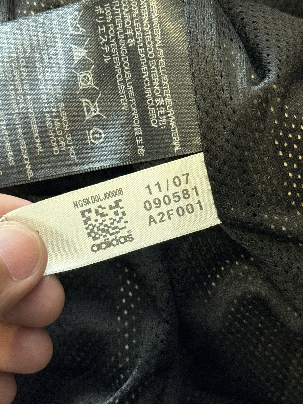 Adidas Y-3 Yohji Yamamoto | Adidas | Leather Hoodie Jacket Size US XS / EU 42 / 0 - 15 Thumbnail