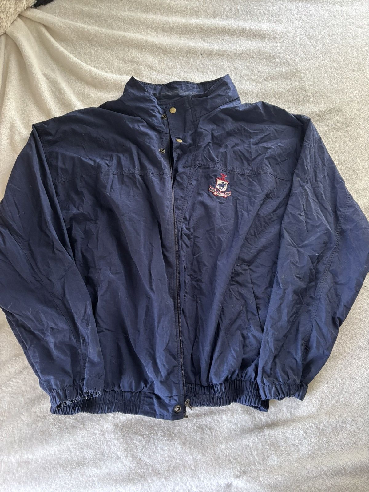Antigua Vintage Antigua Santa Anita Park Windbreaker Jacket Size US XXL / EU 58 / 5 - 1 Thumbnail