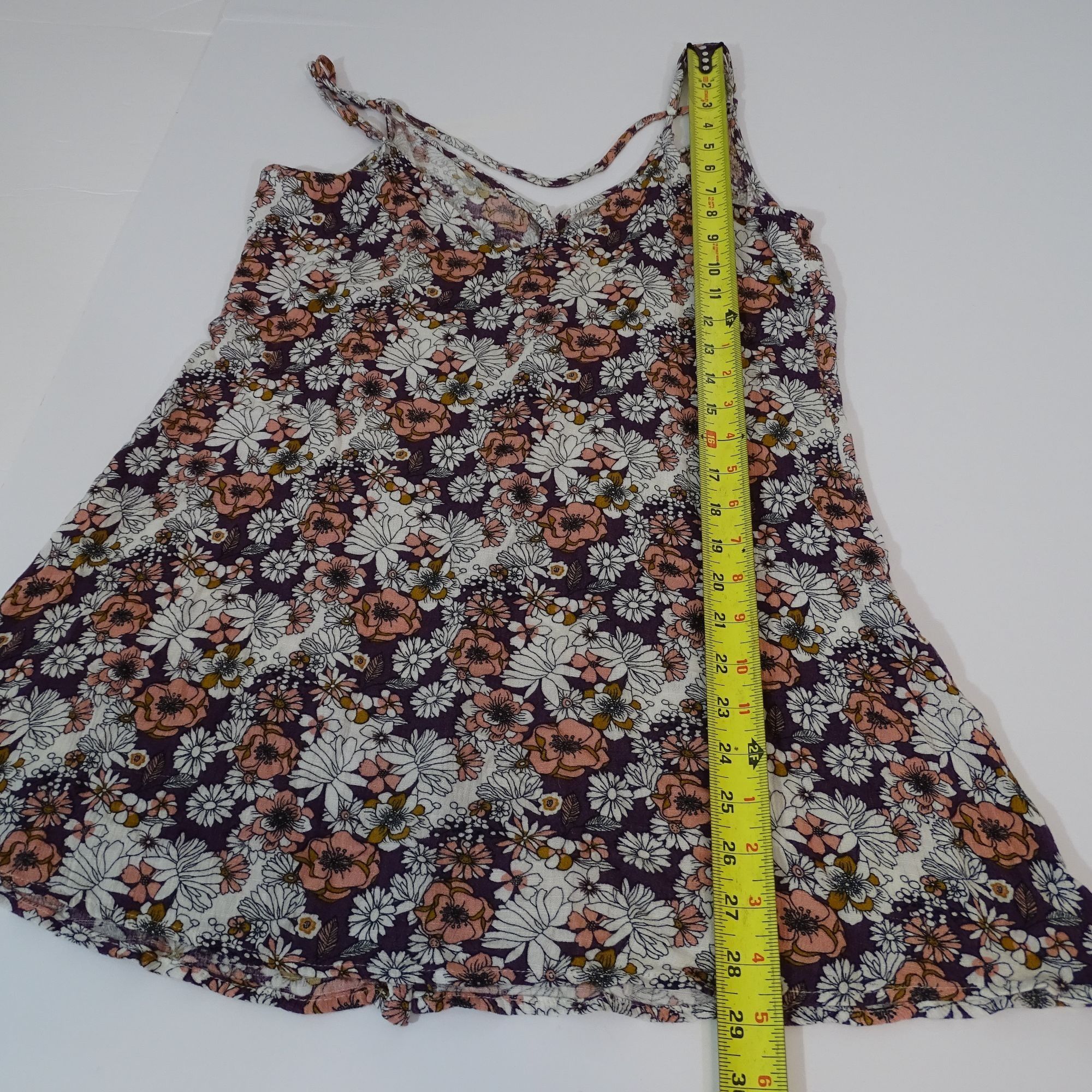 Other Floral Button Up Mini Dress Sundress Purple Women Size S Size S / US 4 / IT 40 - 9 Thumbnail