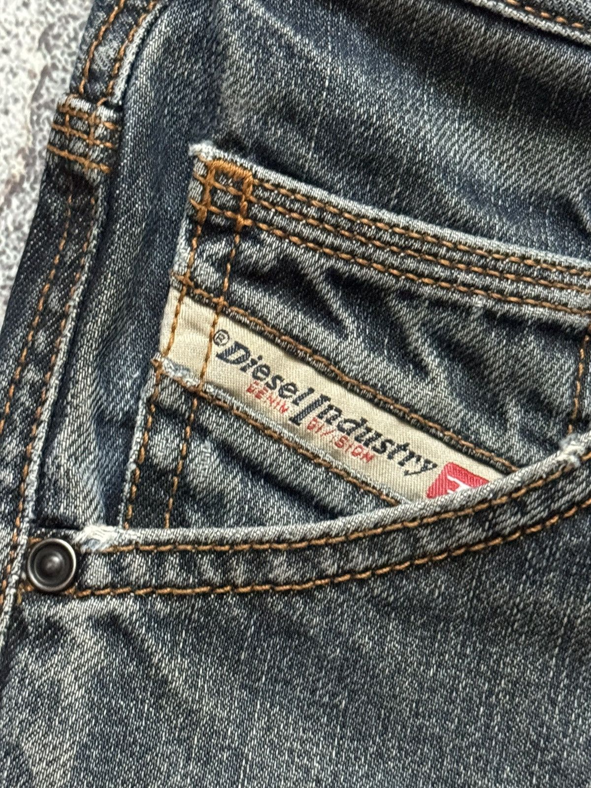 Diesel × Diesel Black Gold × Vintage Diesel 31/32 krooley wash 0088z denim pant trouser Jean chin Size US 31 - 12 Thumbnail