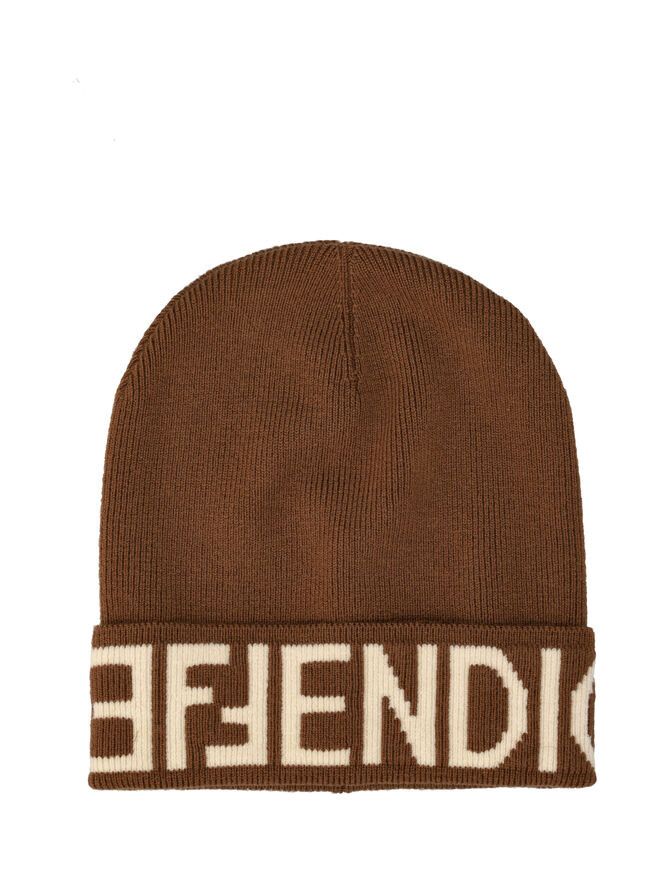 Fendi o1loc1c0824 Size: OS / Hat in Brown Size ONE SIZE - 2 Thumbnail