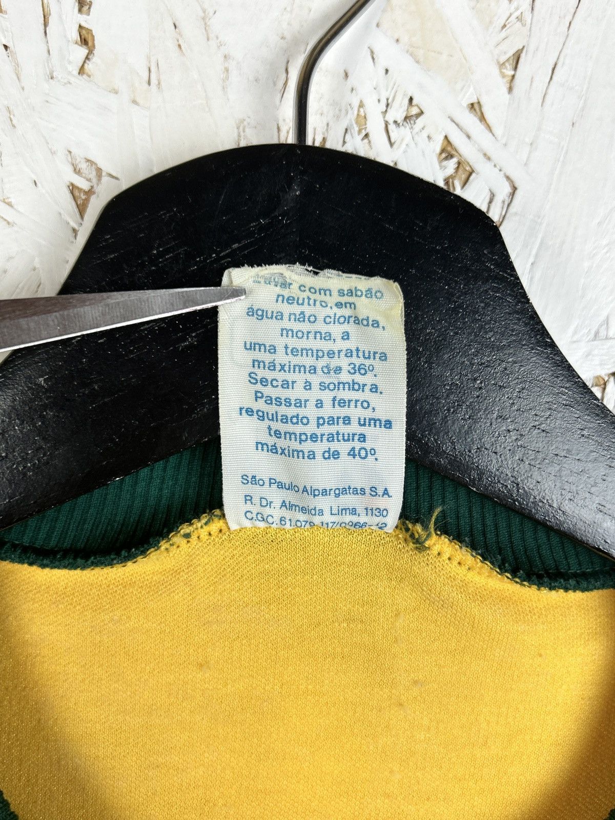 Vintage 80s Vintage Brazil 1983 CBF Topper Home Kit Soccer Jersey Size US M / EU 48-50 / 2 - 10 Thumbnail