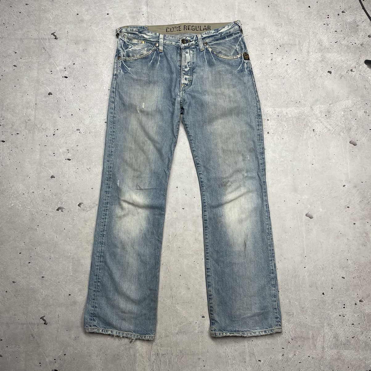 G-Star × Vintage Vintage y2k G-Star raw core regular denim pants Size US 36 / EU 52 - 8 Thumbnail