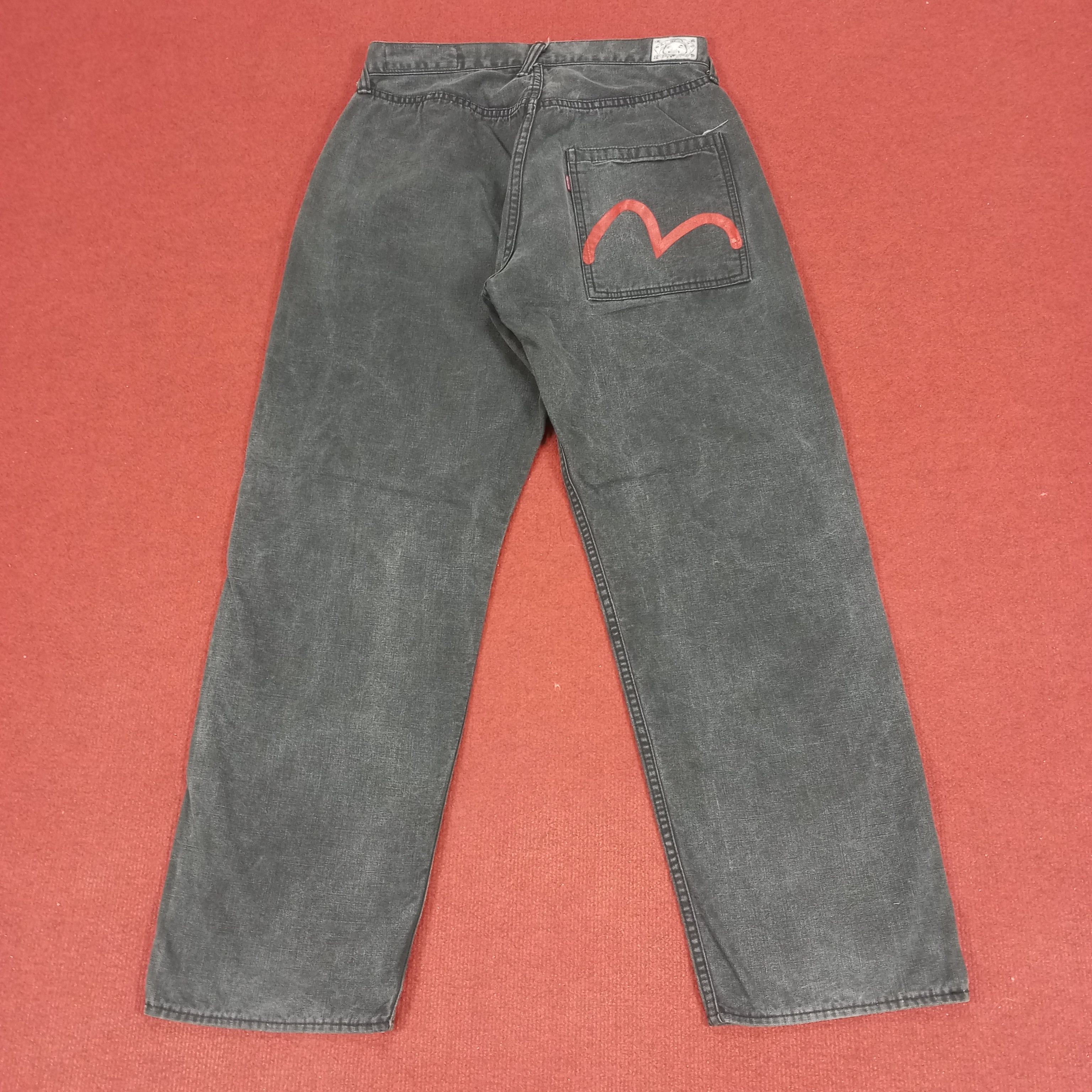 Evisu × Japanese Brand × Vintage Evisu Japanese Brand Fashion Style Custom Daicock Jeans Size US 30 / EU 46 - 4 Thumbnail