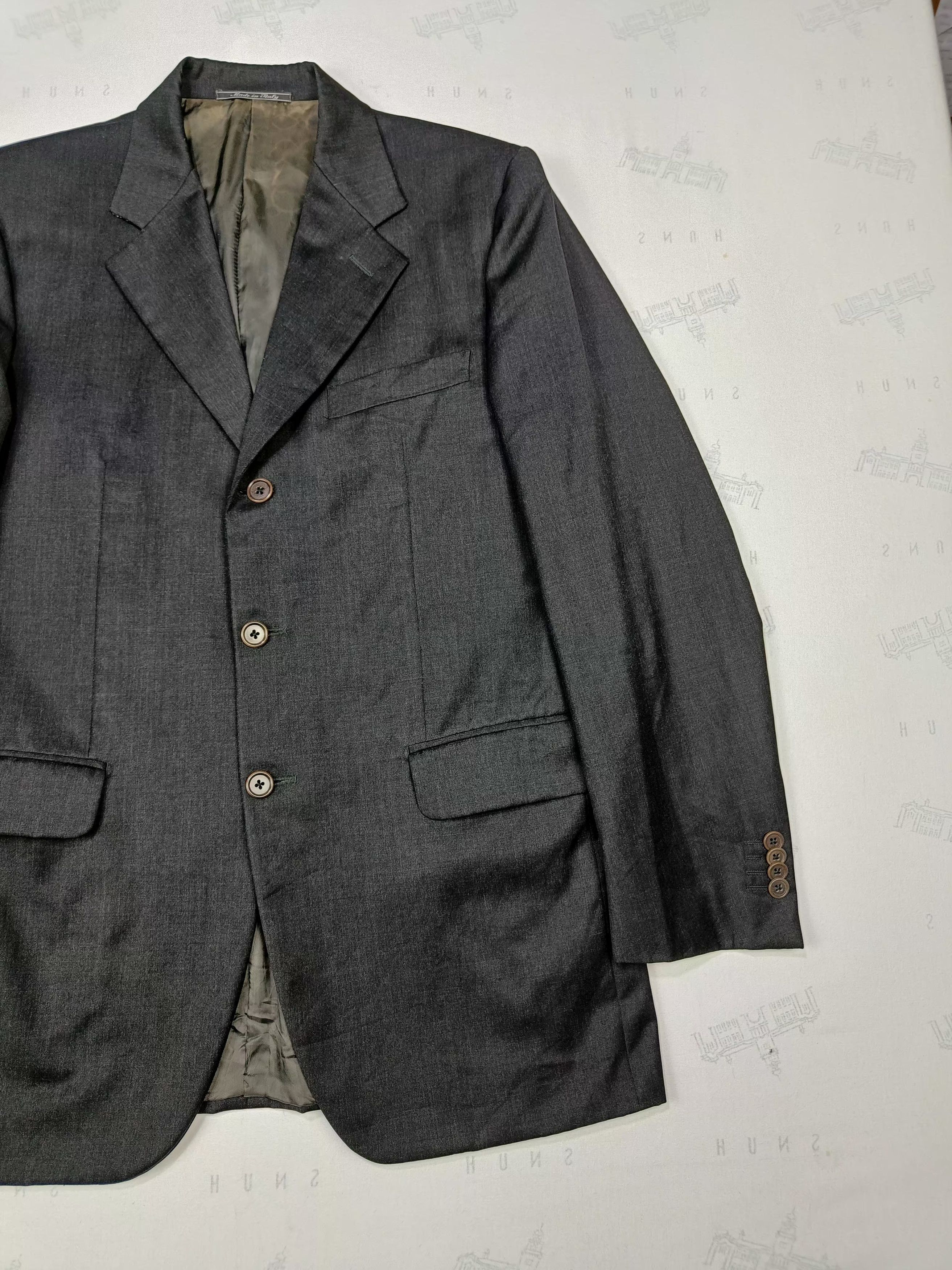 Fendi Vintage FENDI Single Breast WOOL BLAZER Size 38S - 4 Thumbnail